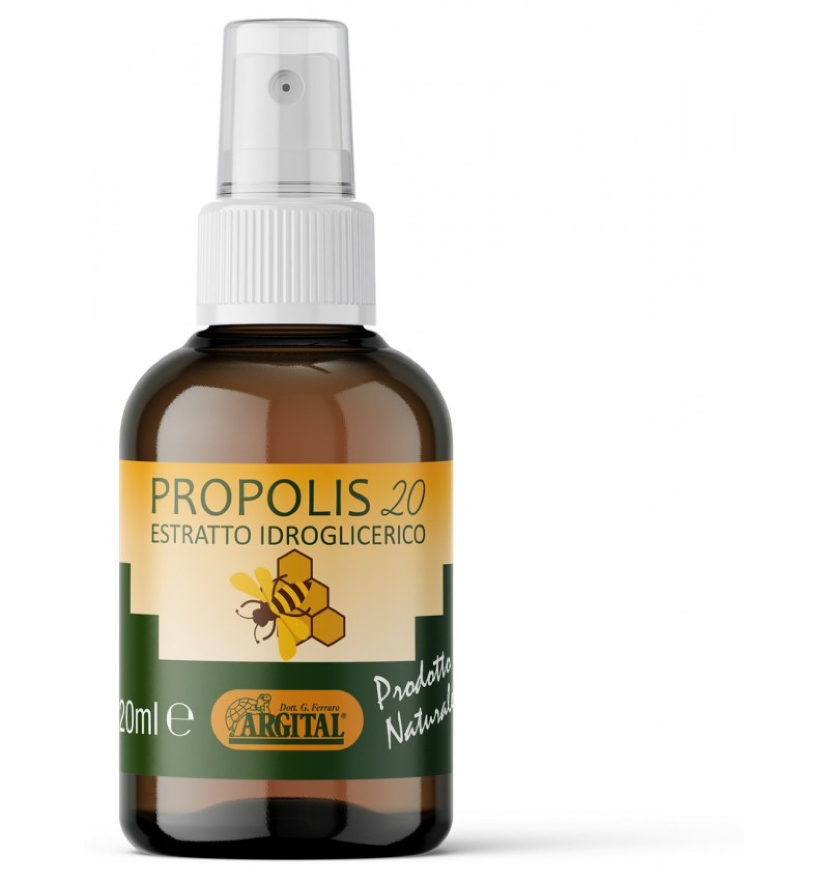 Propolis fara alcool, 20 ml Argital