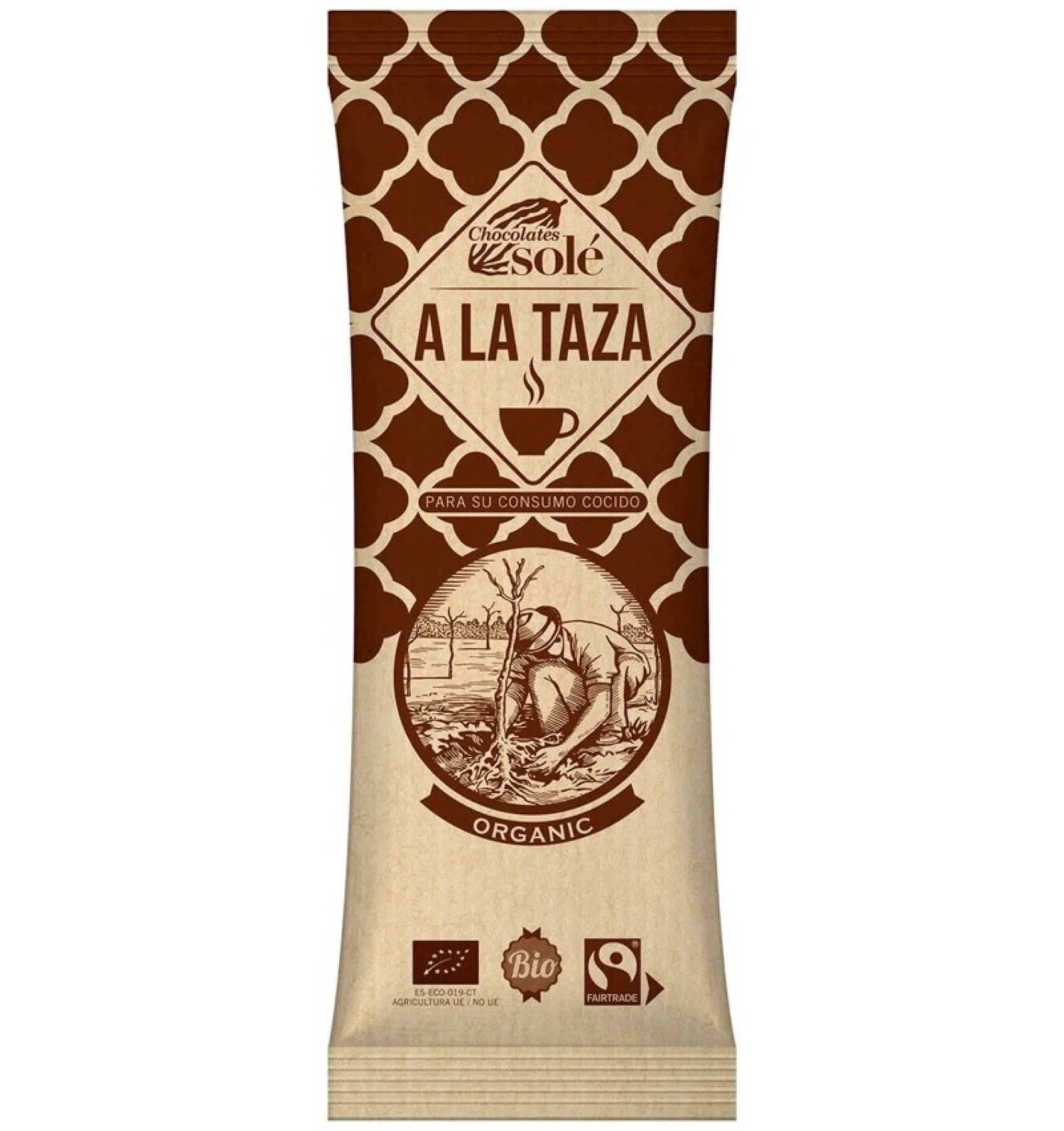 Ciocolata calda Bio, 200 g Chocolates Sole