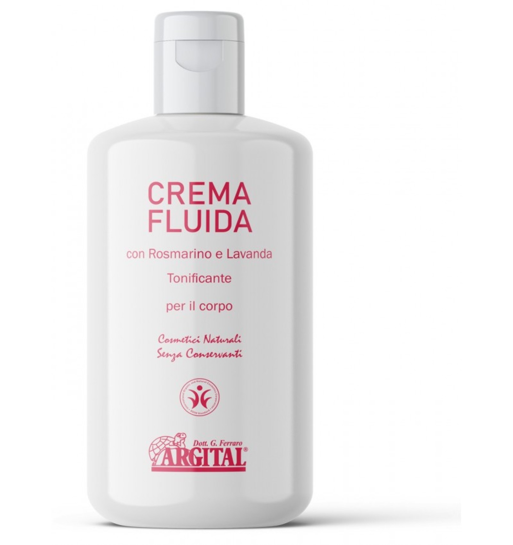 Crema de corp lichida cu lavanda si rozmarin, 200 ml Argital