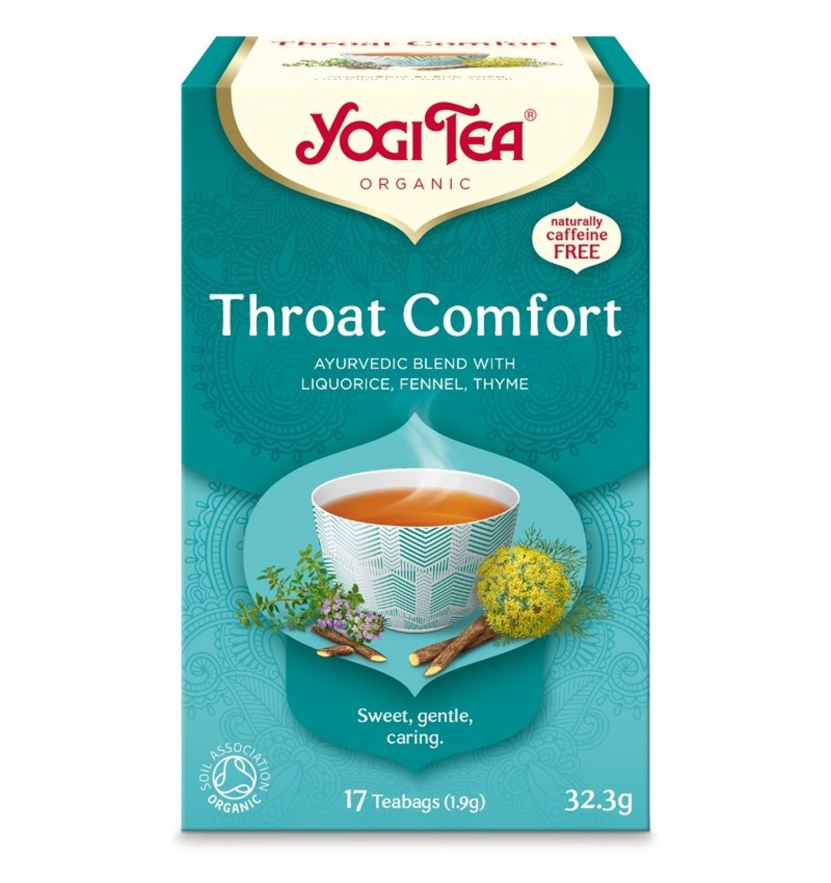 Ceai Bio RESPIRA SANATOS, 17 pliculete 32.3gr Yogi Tea