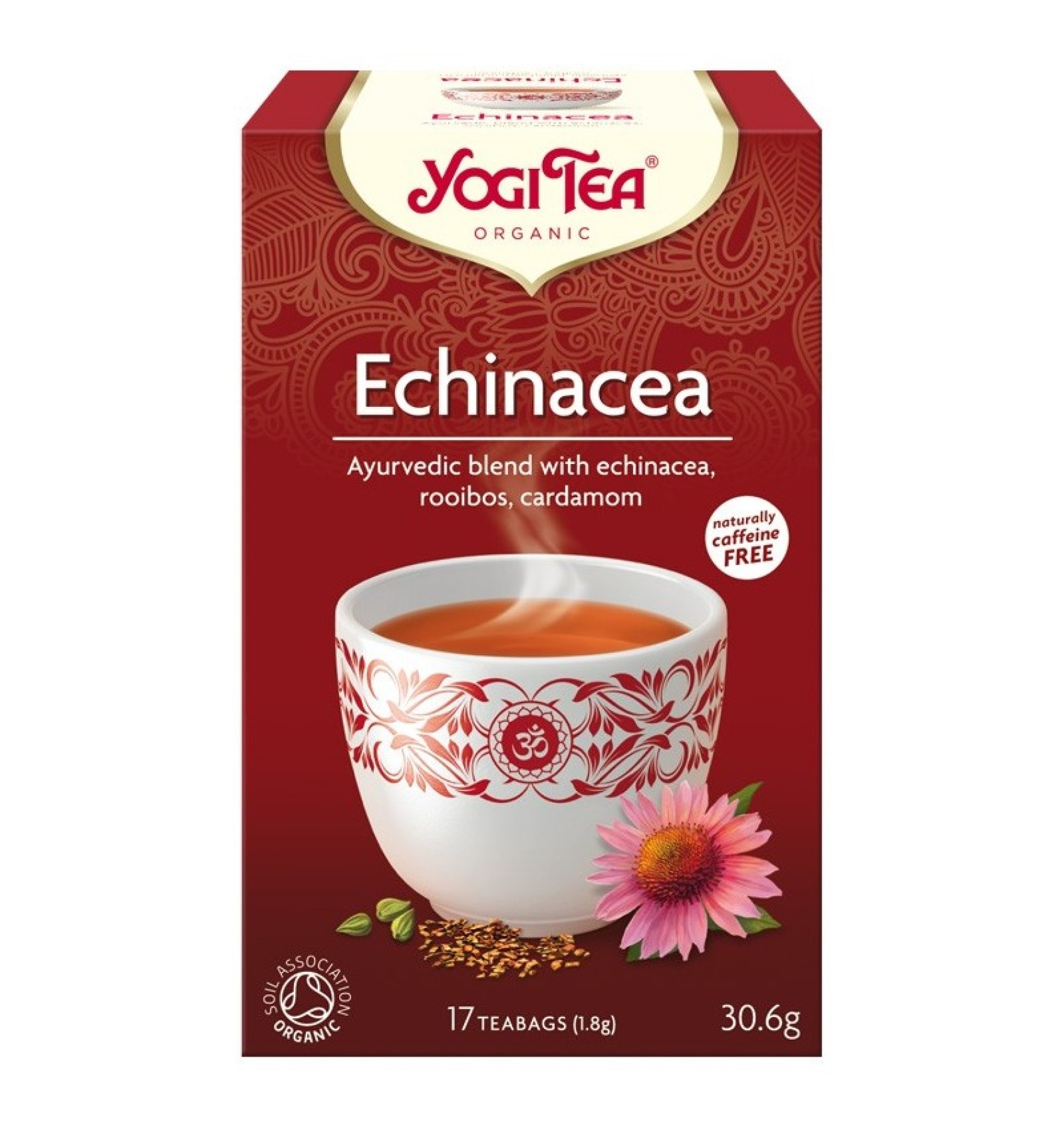 Ceai Bio ECHINACEEA, 17 pliculete 30.6 Yogi Tea