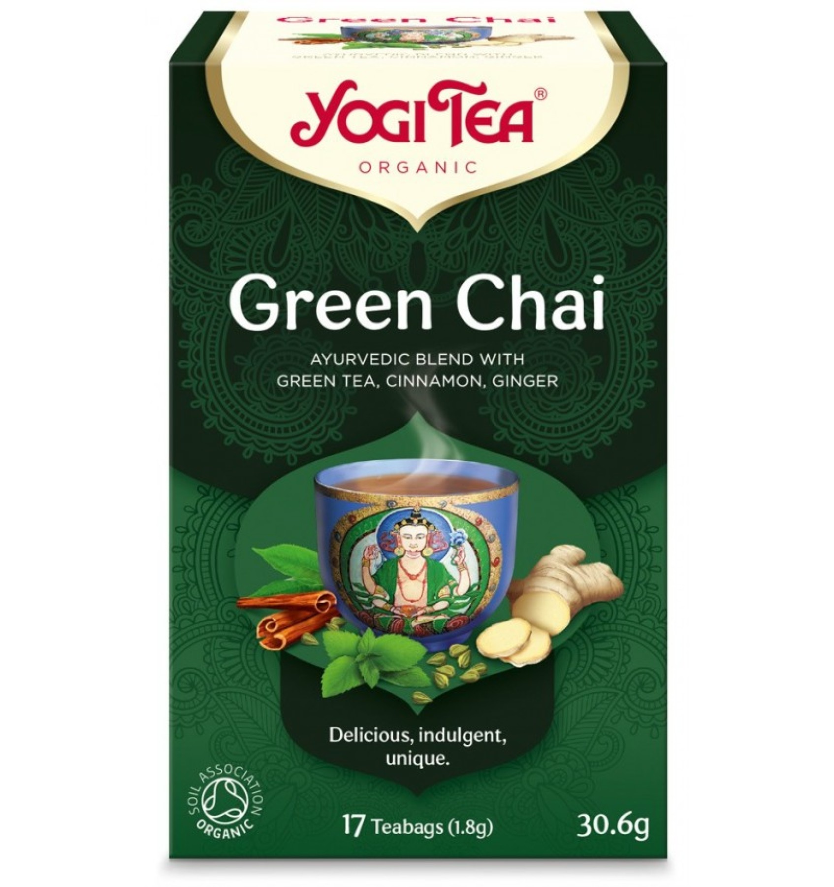 CEAI BIO VERDE, 17 PLICULETE X 1,8G (30,6G) YOGI TEA