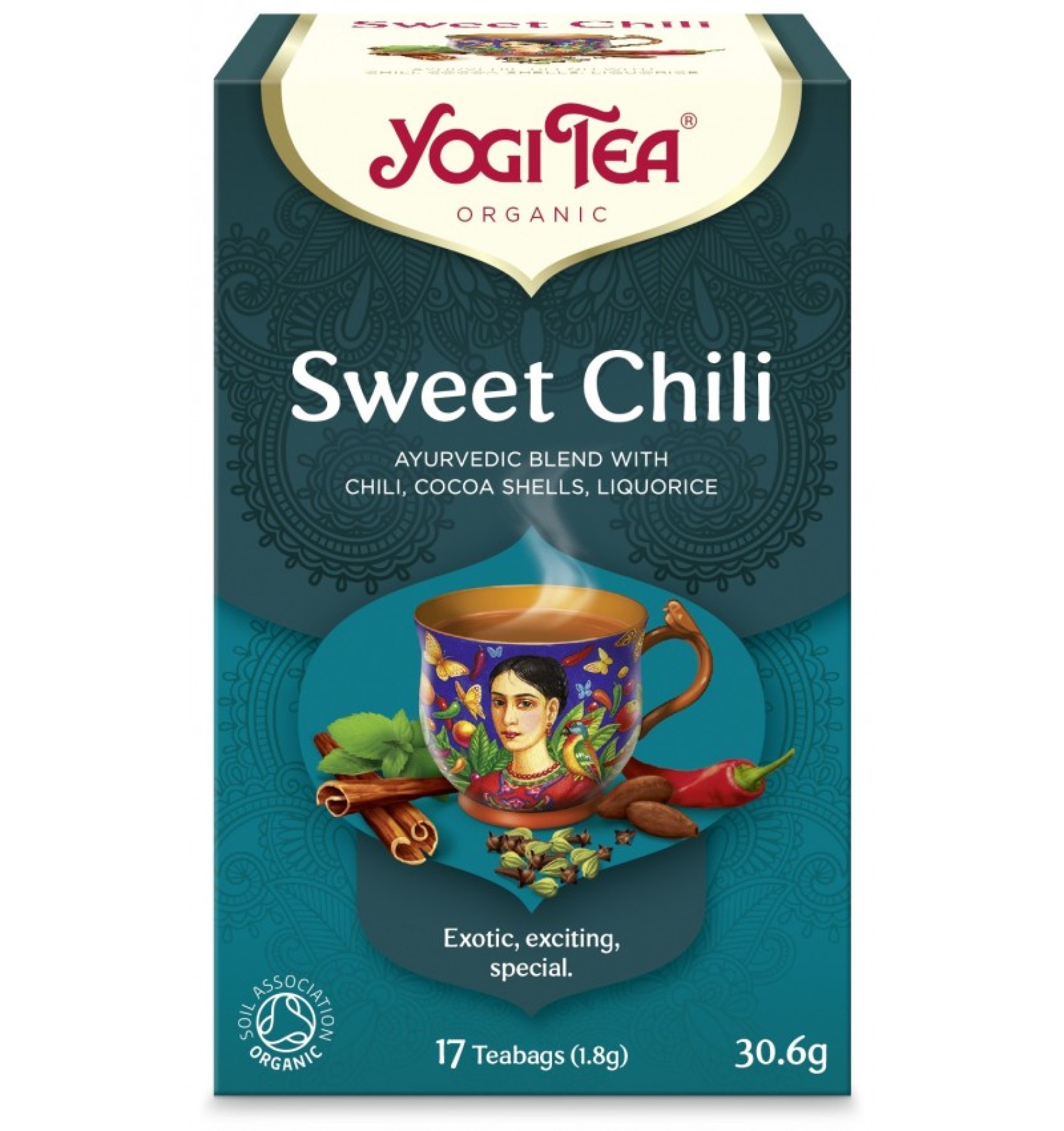 Ceai Bio ARDEI DULCE, 17 pliculete 30.6 g Yogi Tea
