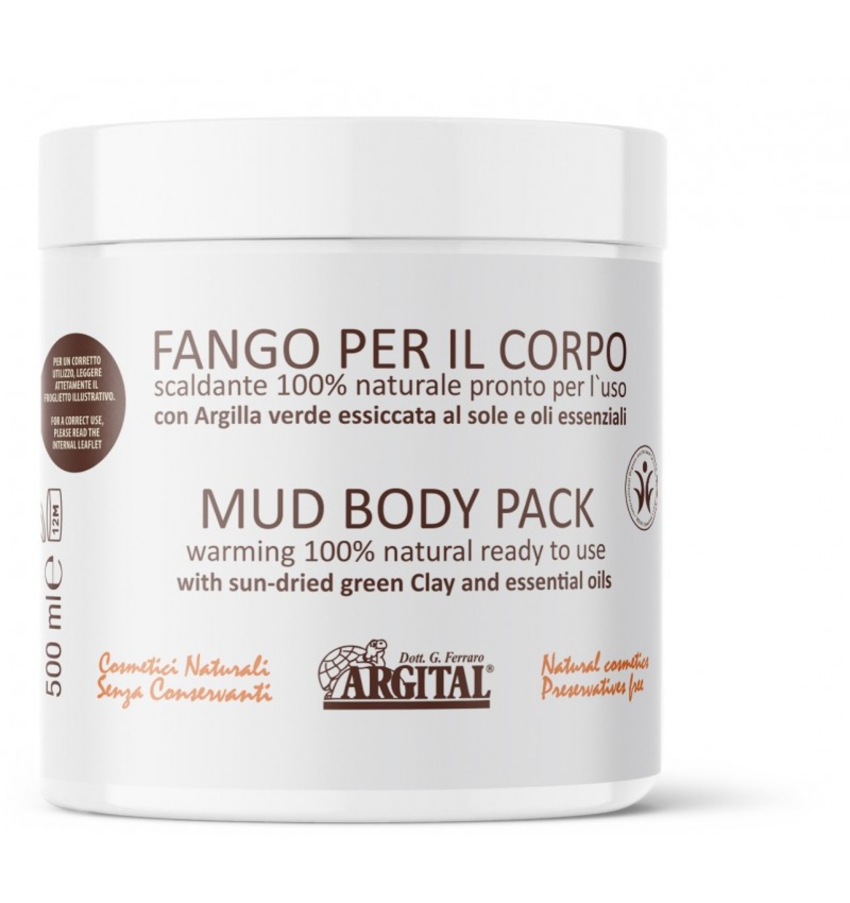 Namol pentru corp, 500 g Argital