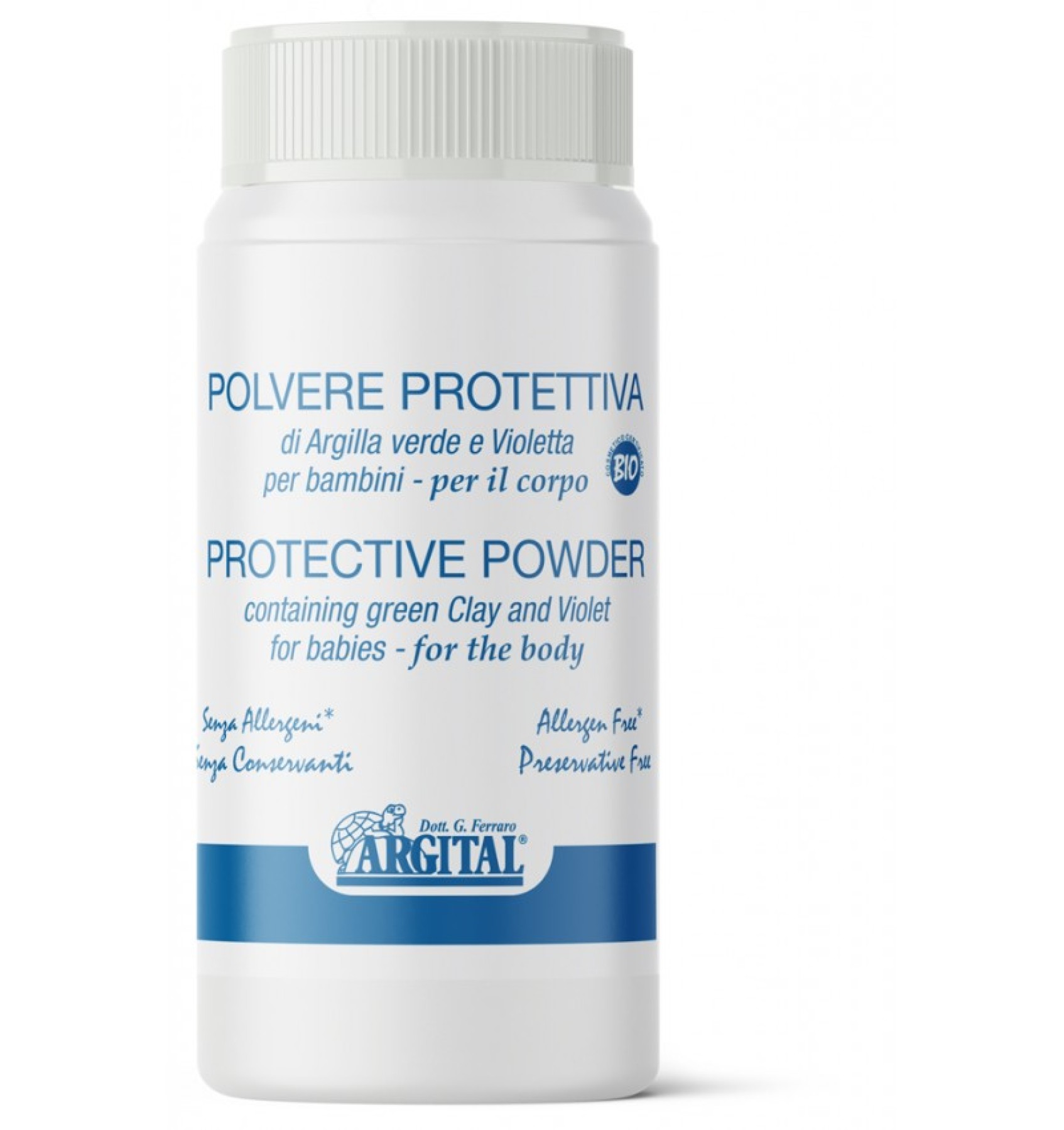 Pudra protectoare pentru copii, 60 g Argital