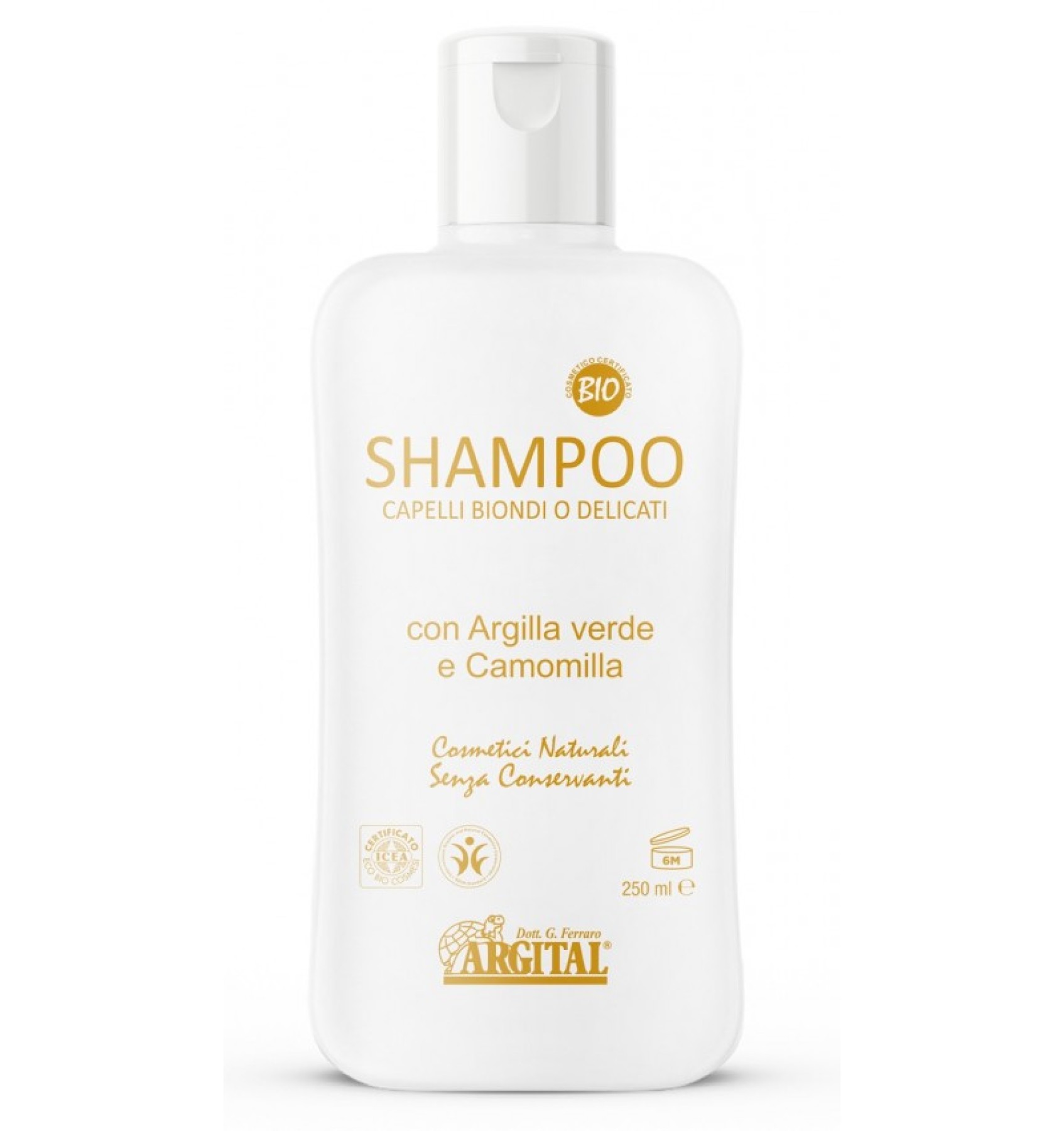 Sampon pentru par blond, 250 ml Argital