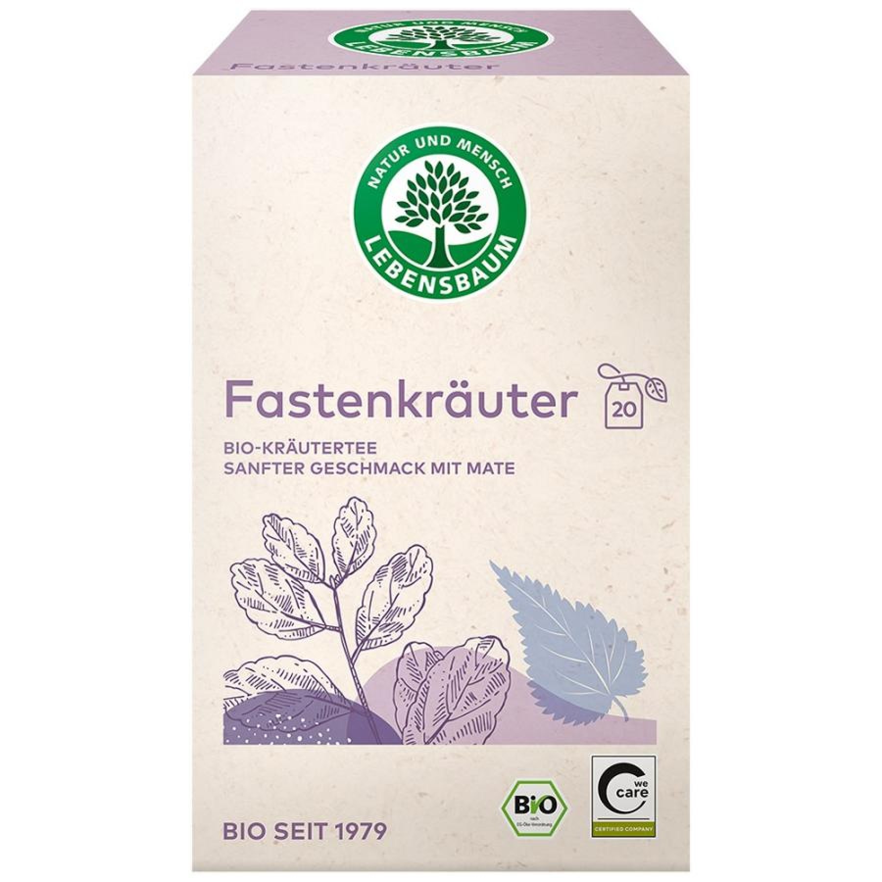Ceai bio din plante pentru fasting plicuri - 30 g