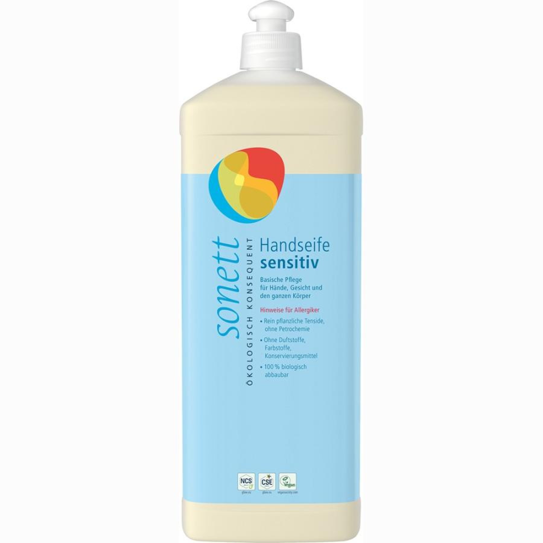 Sapun lichid fara miros pentru alergici rezerva - 1 L