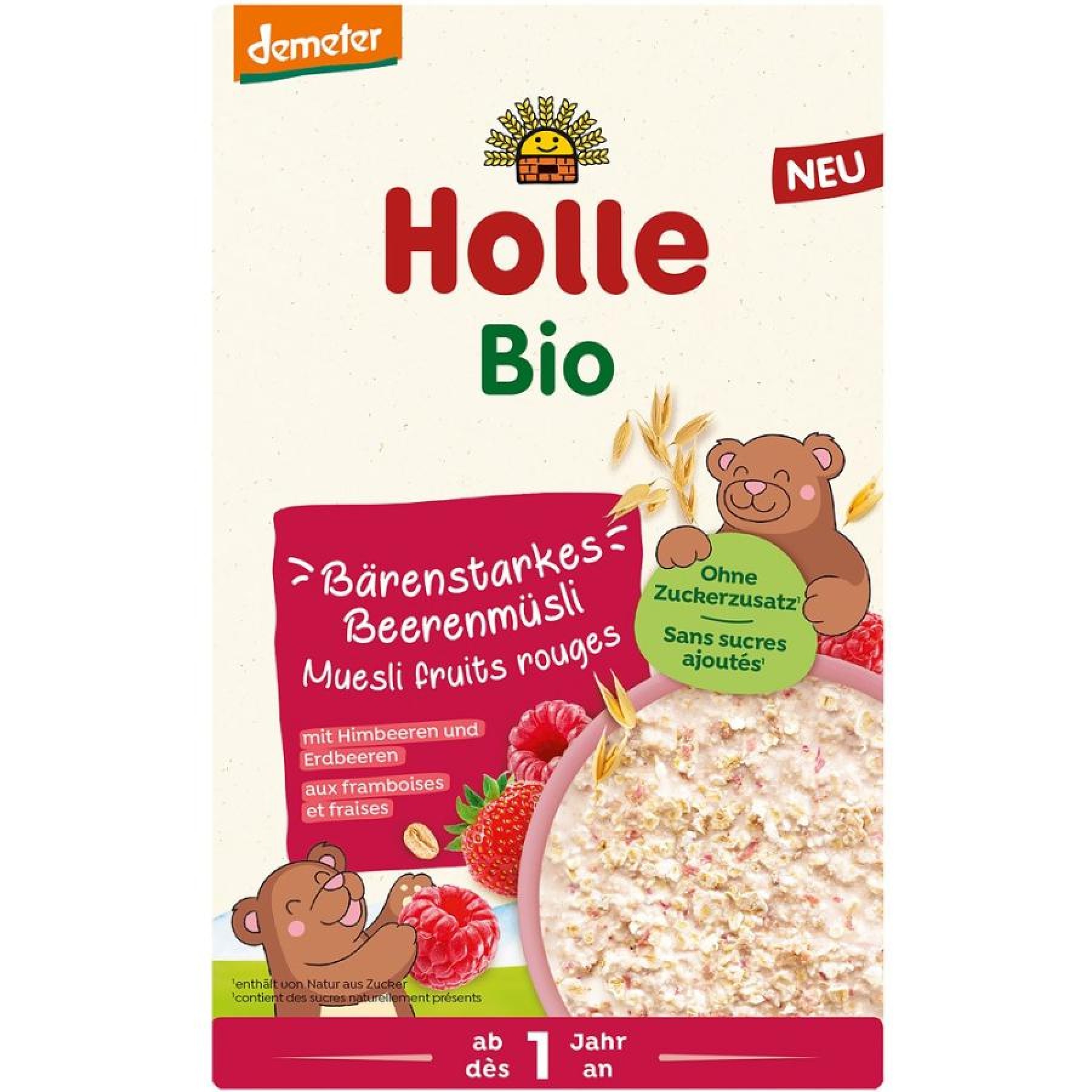 Musli bio integral cu fructe de padure - 200 g