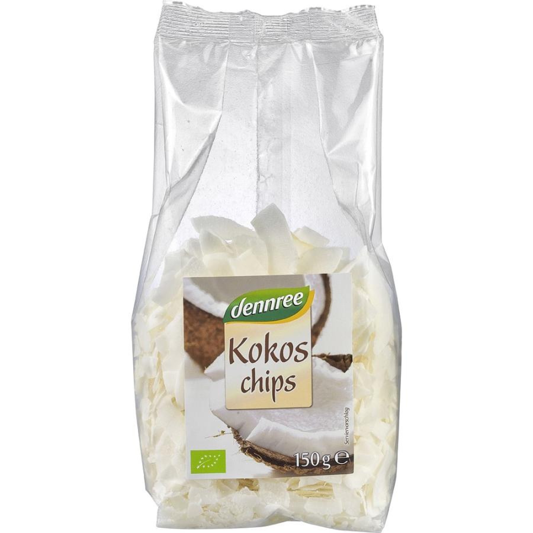 Chipsuri de cocos bio ecologice - 150 g