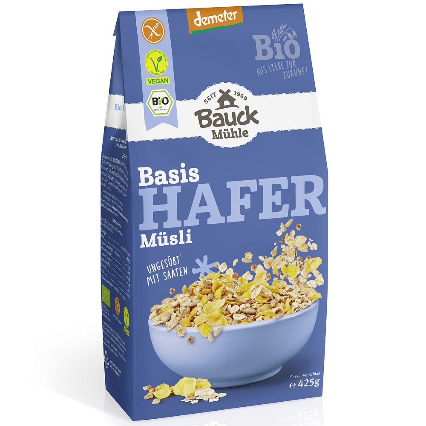 Musli bio cu ovaz fara gluten demeter - 425 g