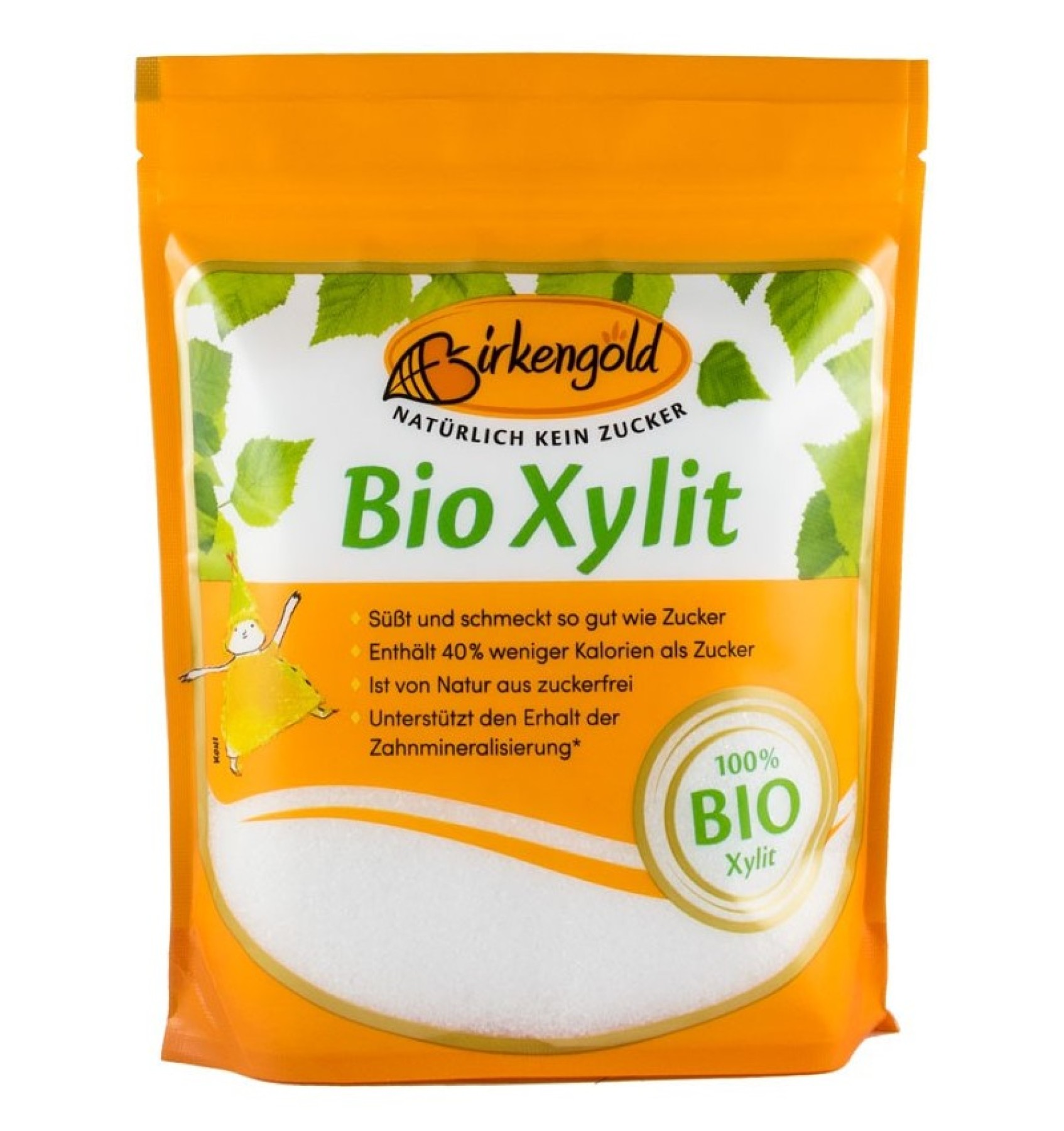 Indulcitor 100% Xylitol BIO, 500 g Birkengold