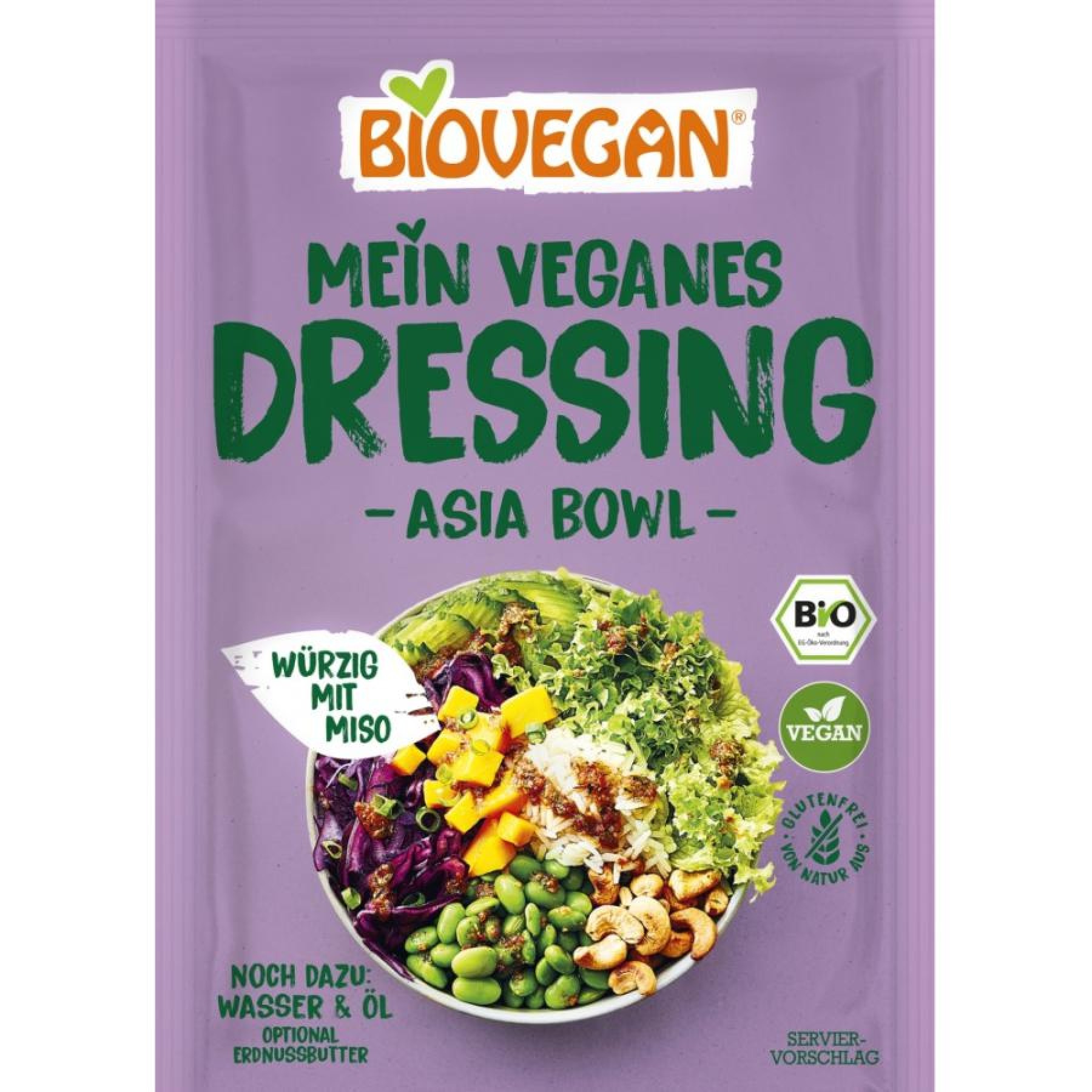 Mix dressing bio pentru salata Asia fara gluten vegan - 13 g