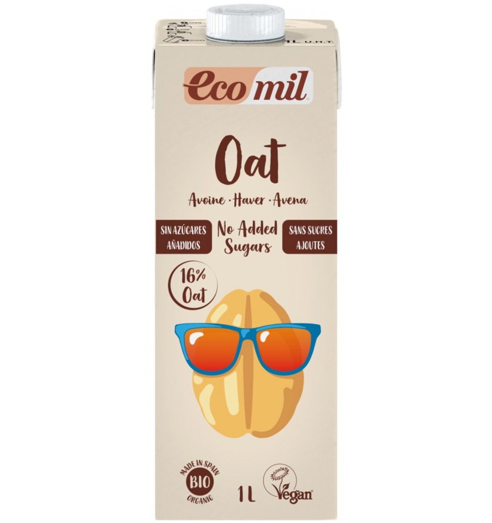 BAUTURA BIO DE OVAZ 16%, NATUR,1L Ecomil