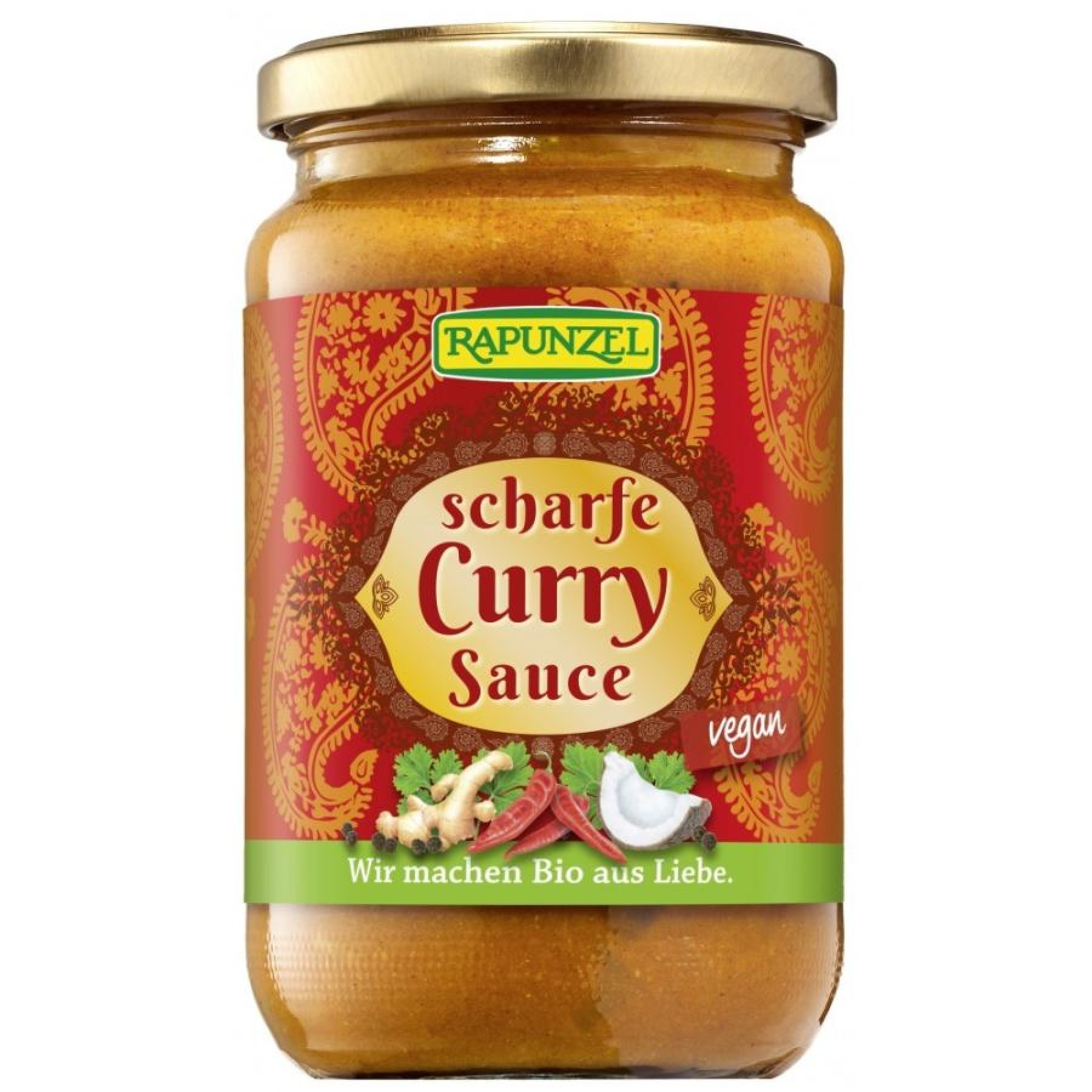 Sos Curry iute vegan - 340 g