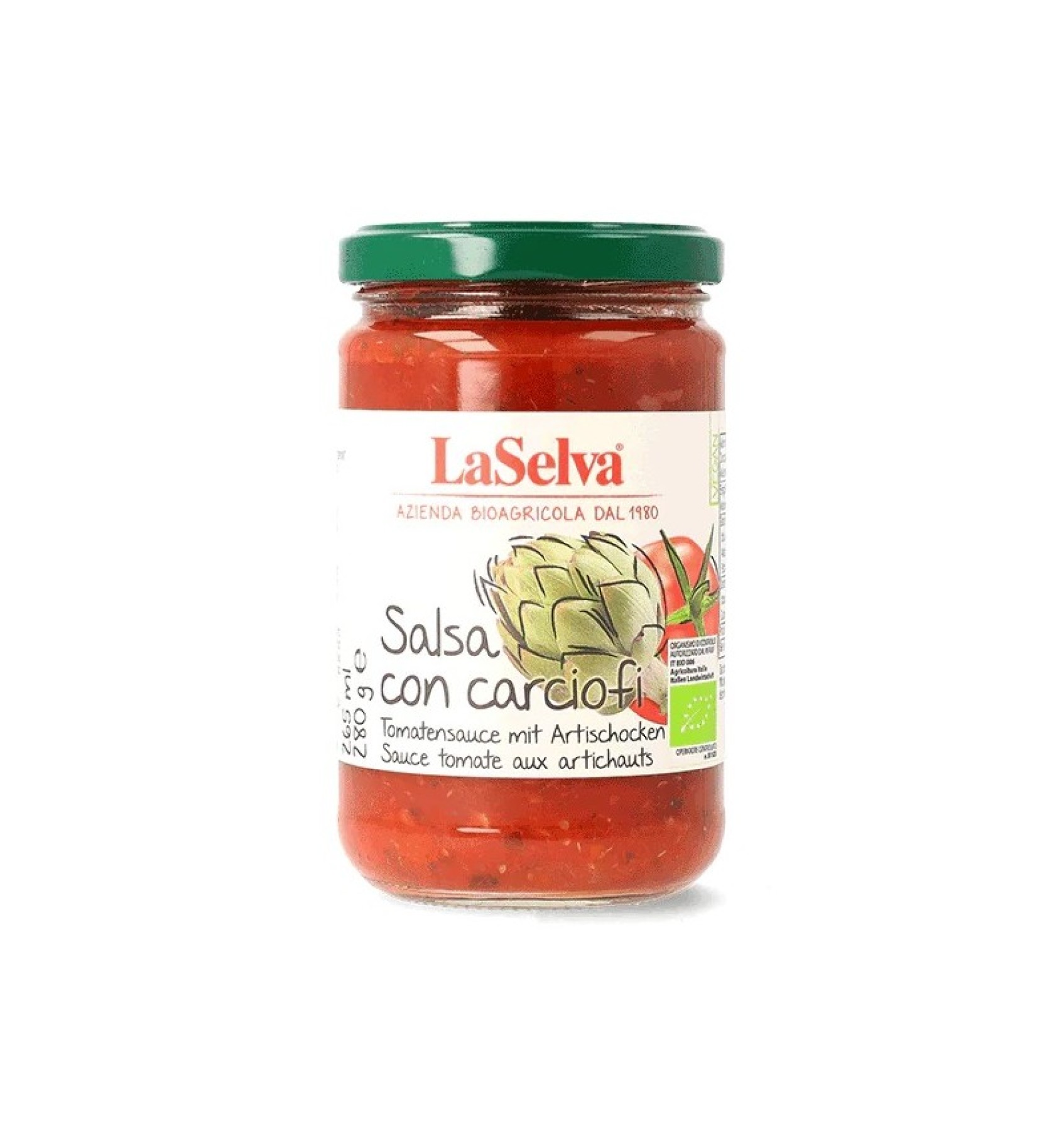 ECO/BIO Salsa cu anghinare 280gr