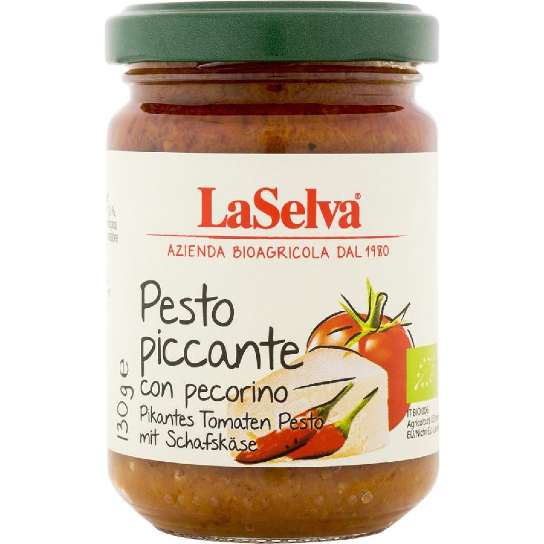 ECO/BIO Pesto picant 130gr