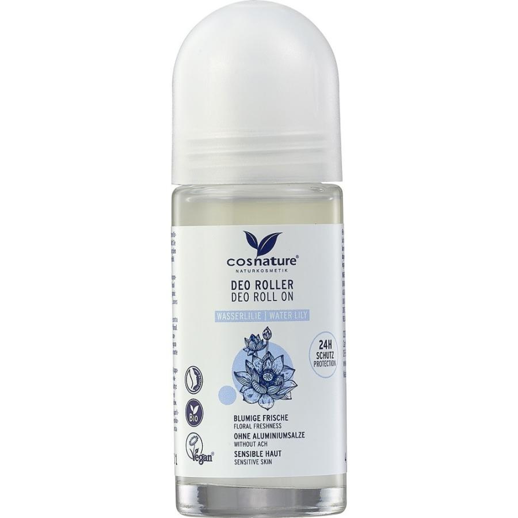 Roll-on cu nufar si aloe vera bio fara aluminiu - 50 ml