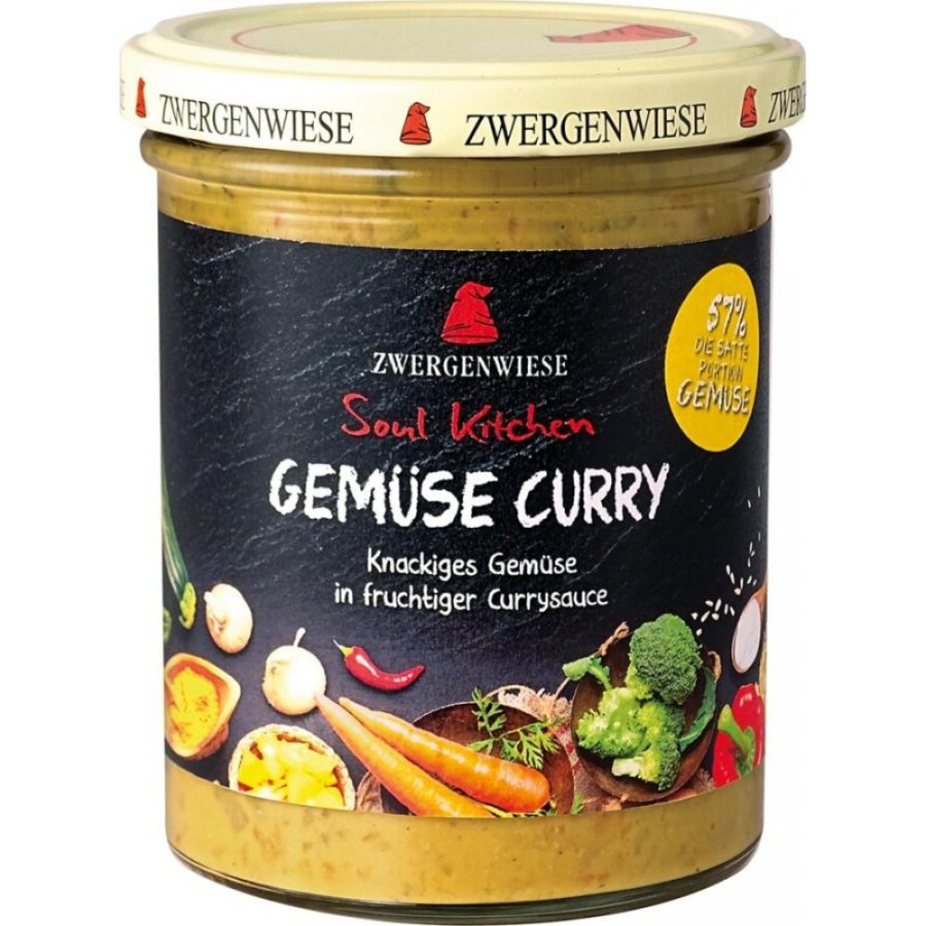 Sos cu legume si curry bio FARA GLUTEN - 370 g