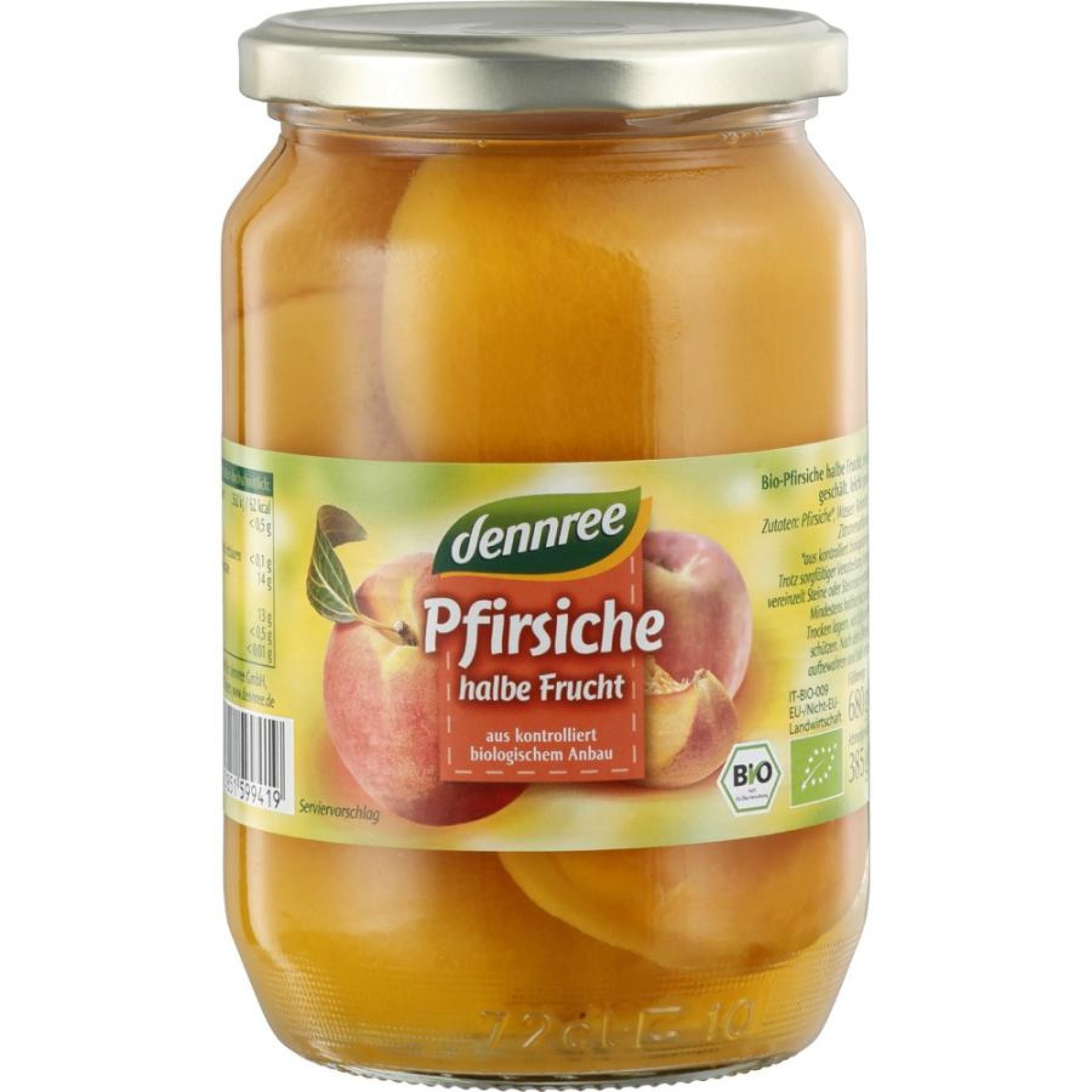 Compot de piersici jumatati - 680 g