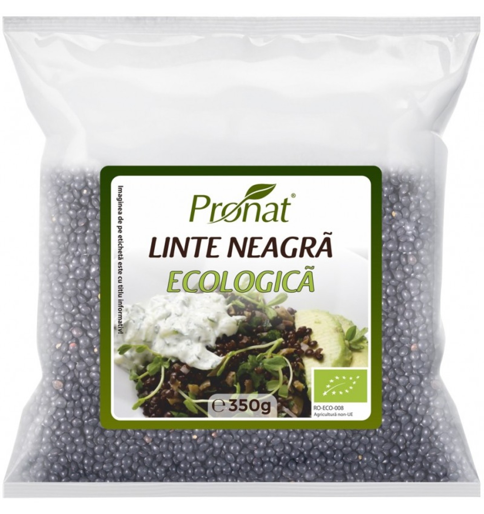 Linte neagra BIO (BELUGA), 350 g