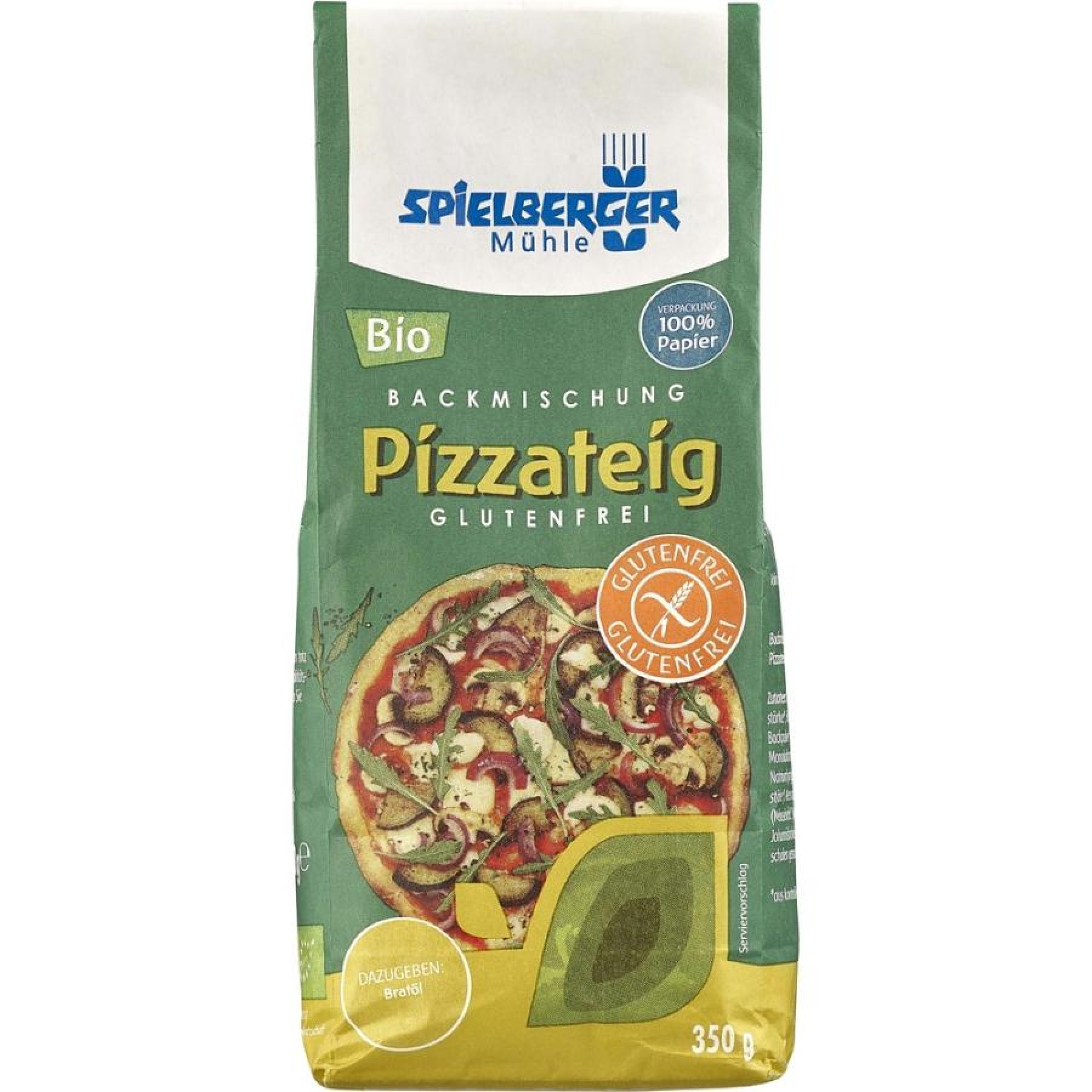 Mix de faina pentru aluat de pizza fara gluten - 350 g