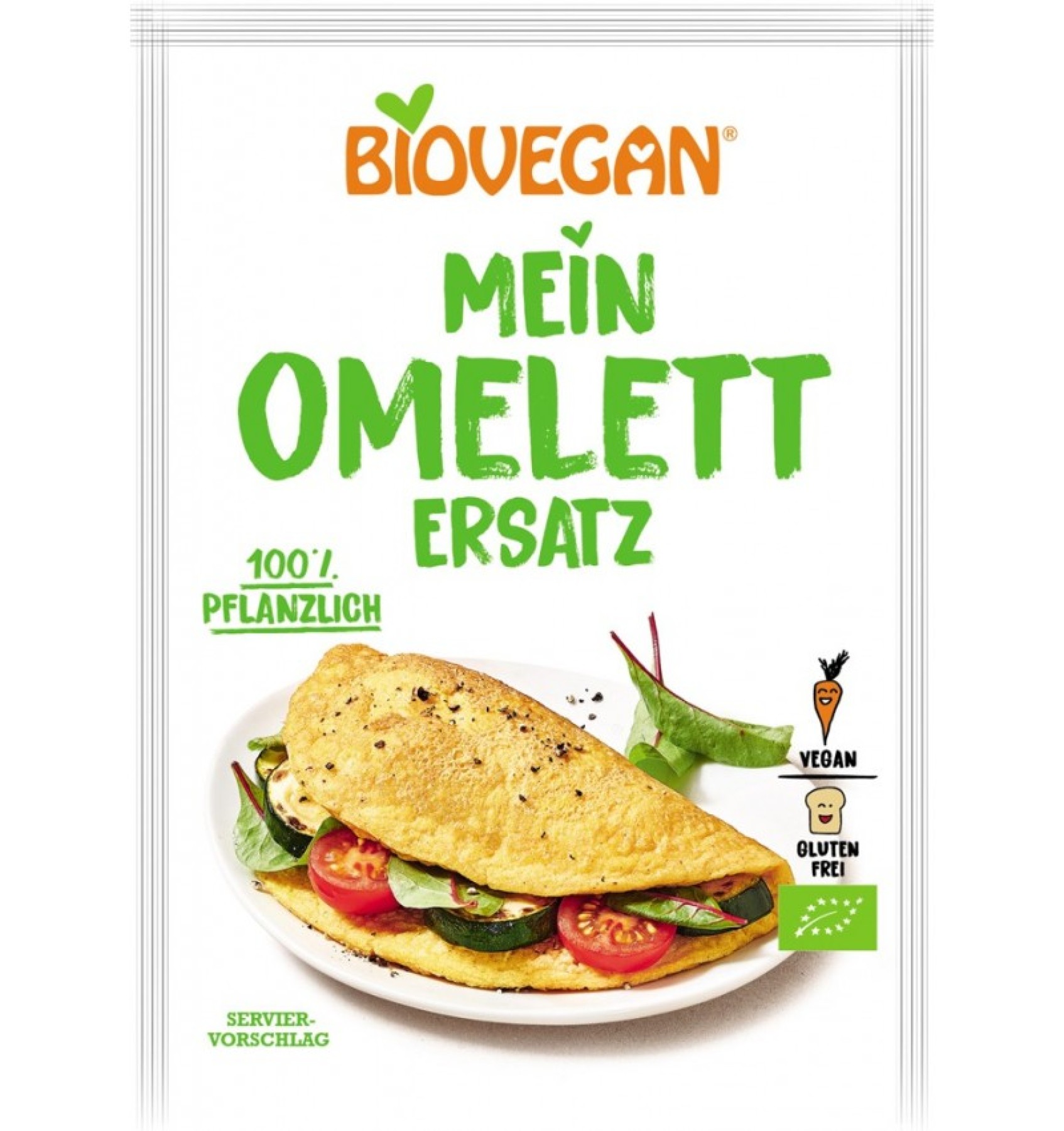 Inlocuitor vegan pentru omleta bio fara gluten - 43 g