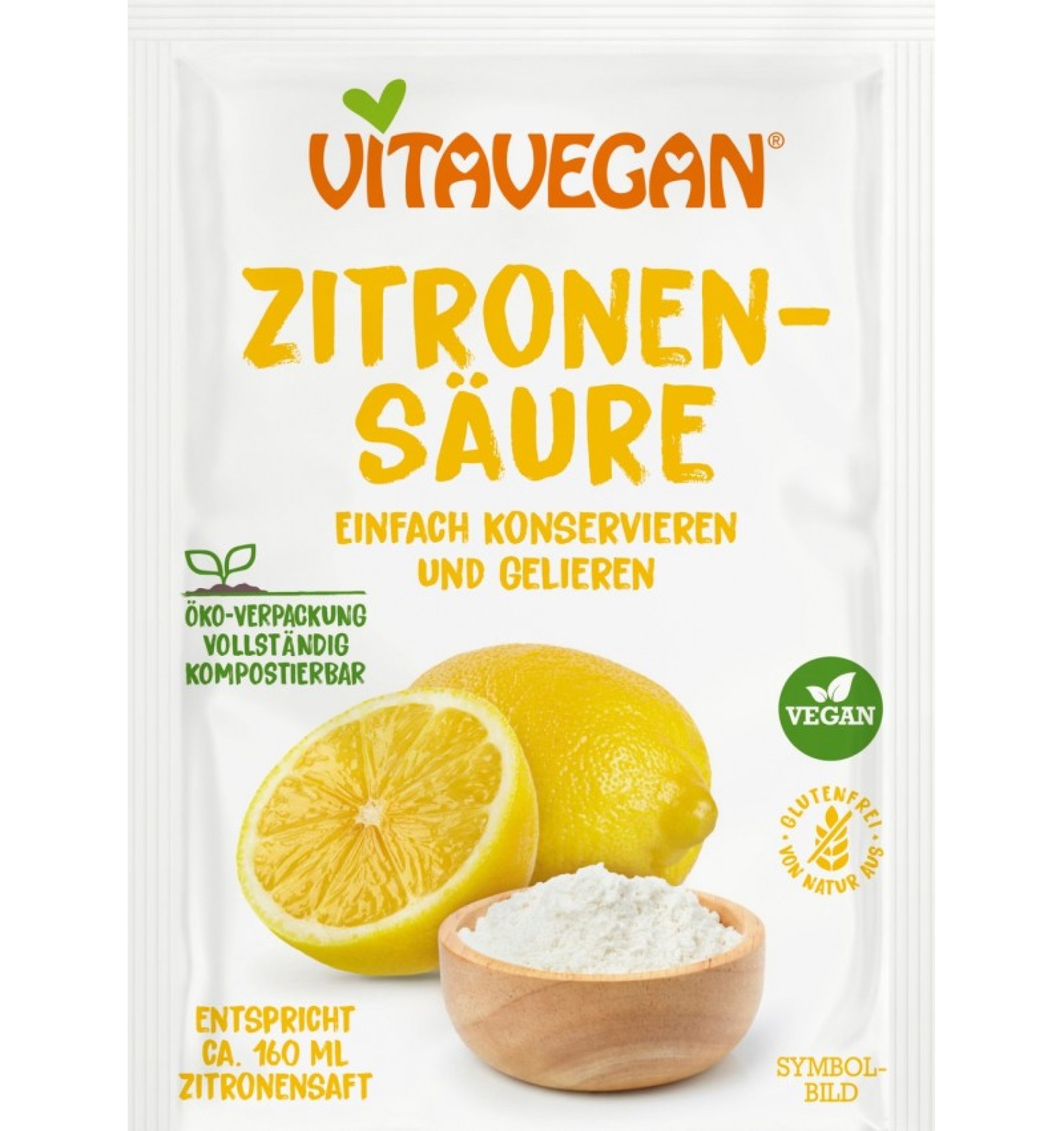 Vitavegan Acid citric, 10g Biovegan
