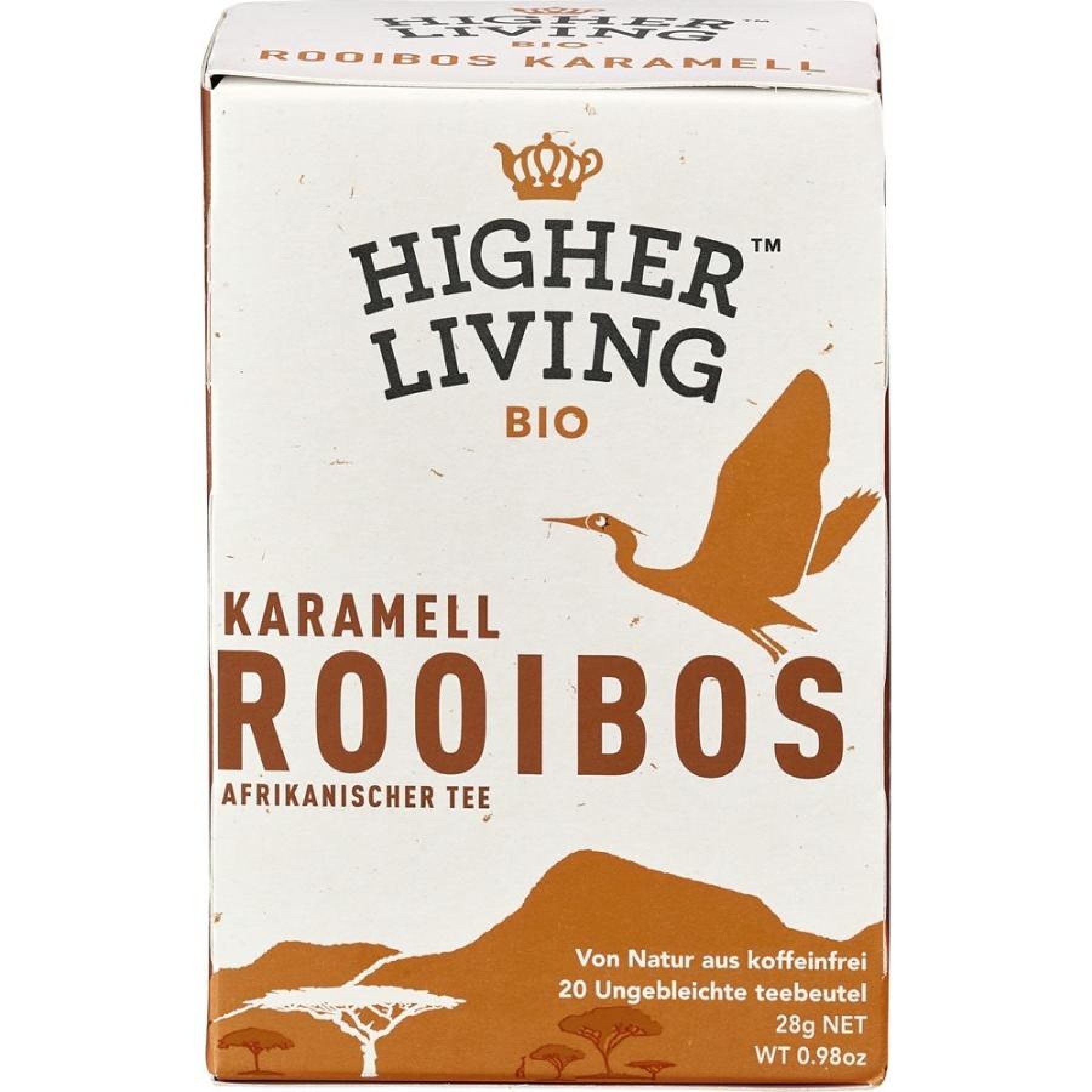 Ceai bio Rooibos caramel - 28 g