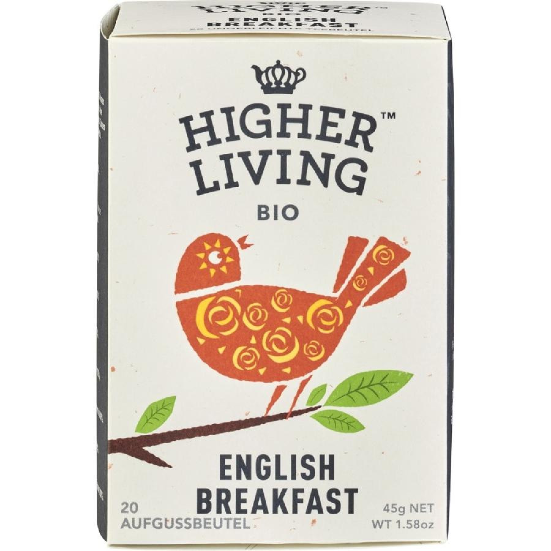 Ceai bio English Breakfast - 45 g