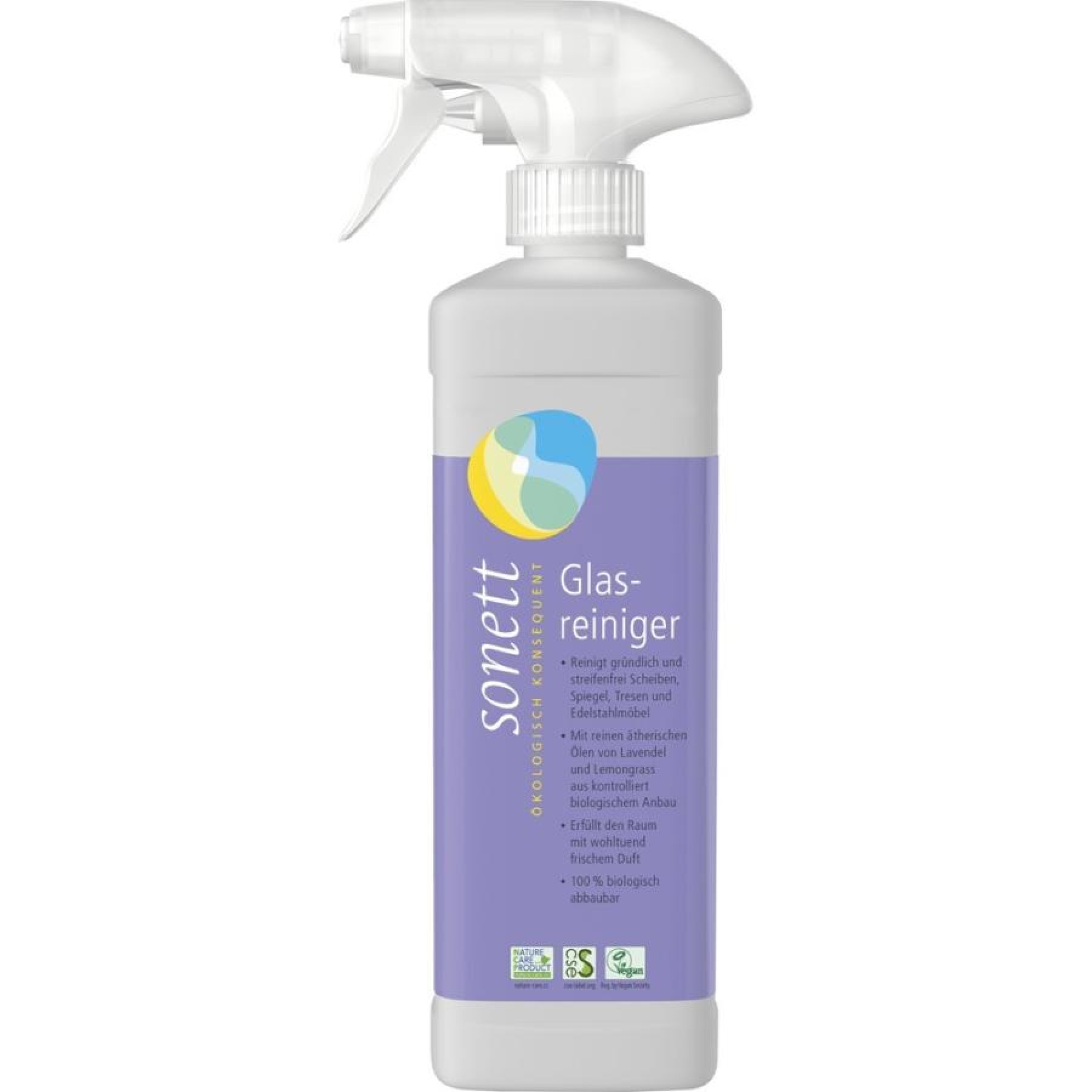 Solutie pentru curatat sticle si ferestre cu pulverizator - 500 ml