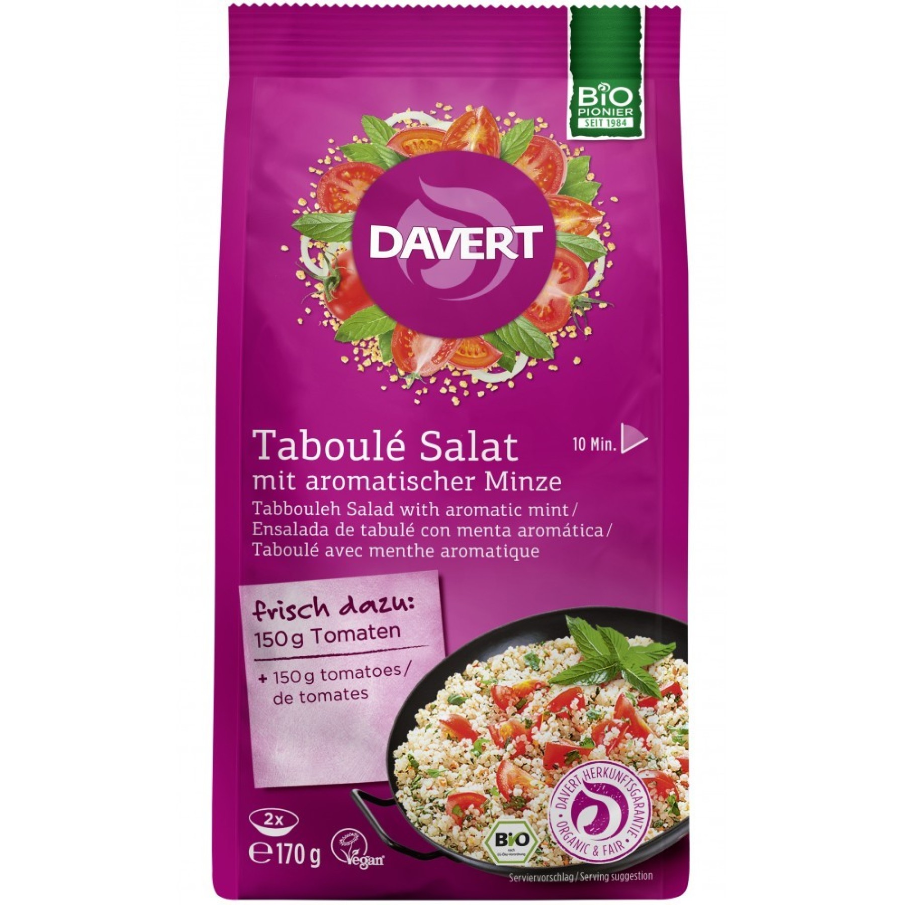 Salata taboule cu menta - 170 g