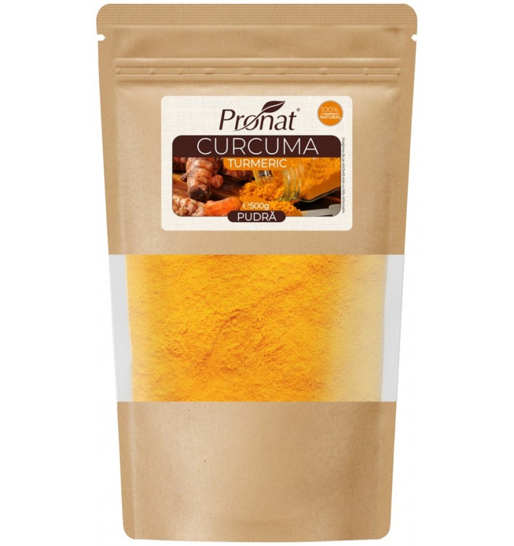 Curcuma pudra, 500 g
