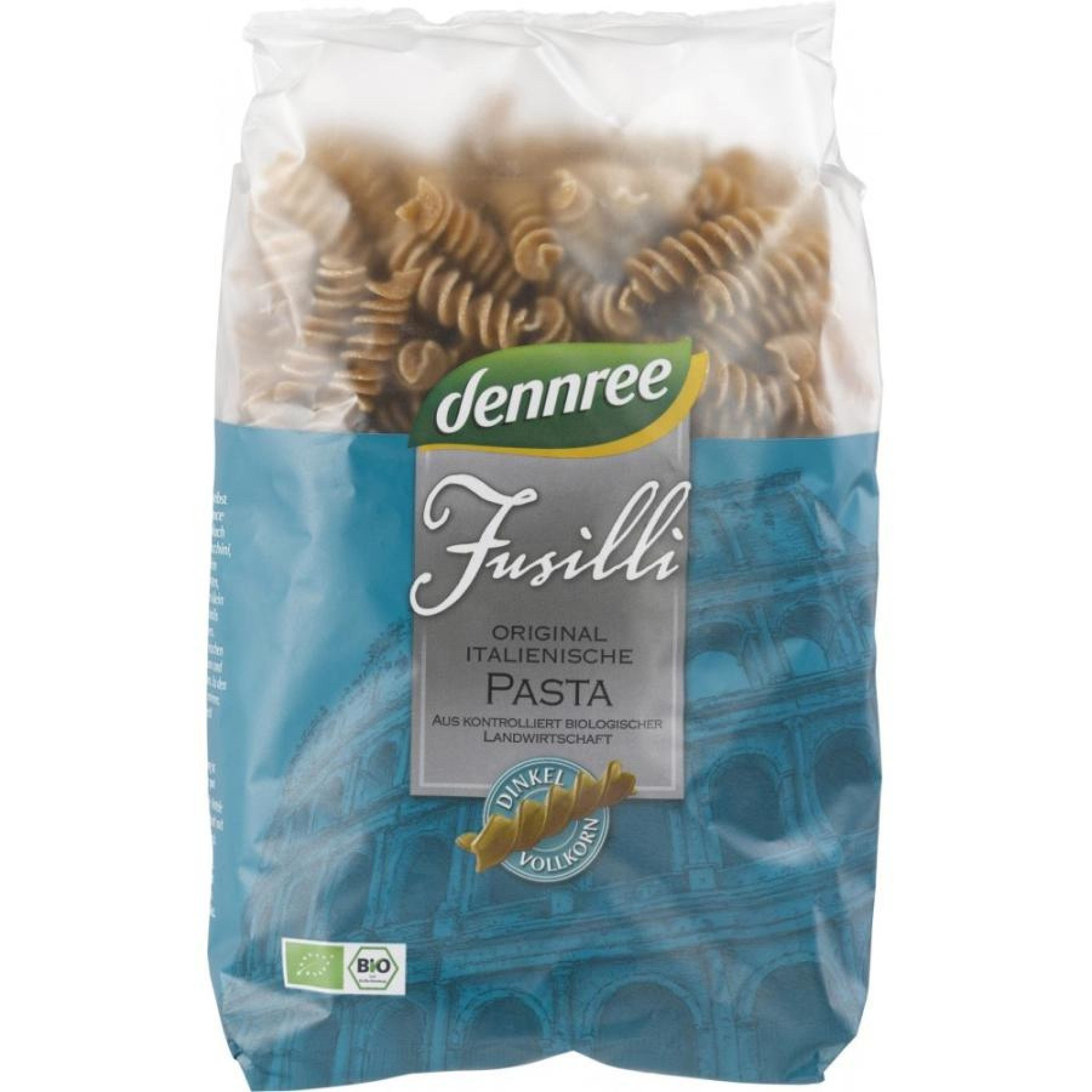 Fusilli din spelta integrala - 500 g