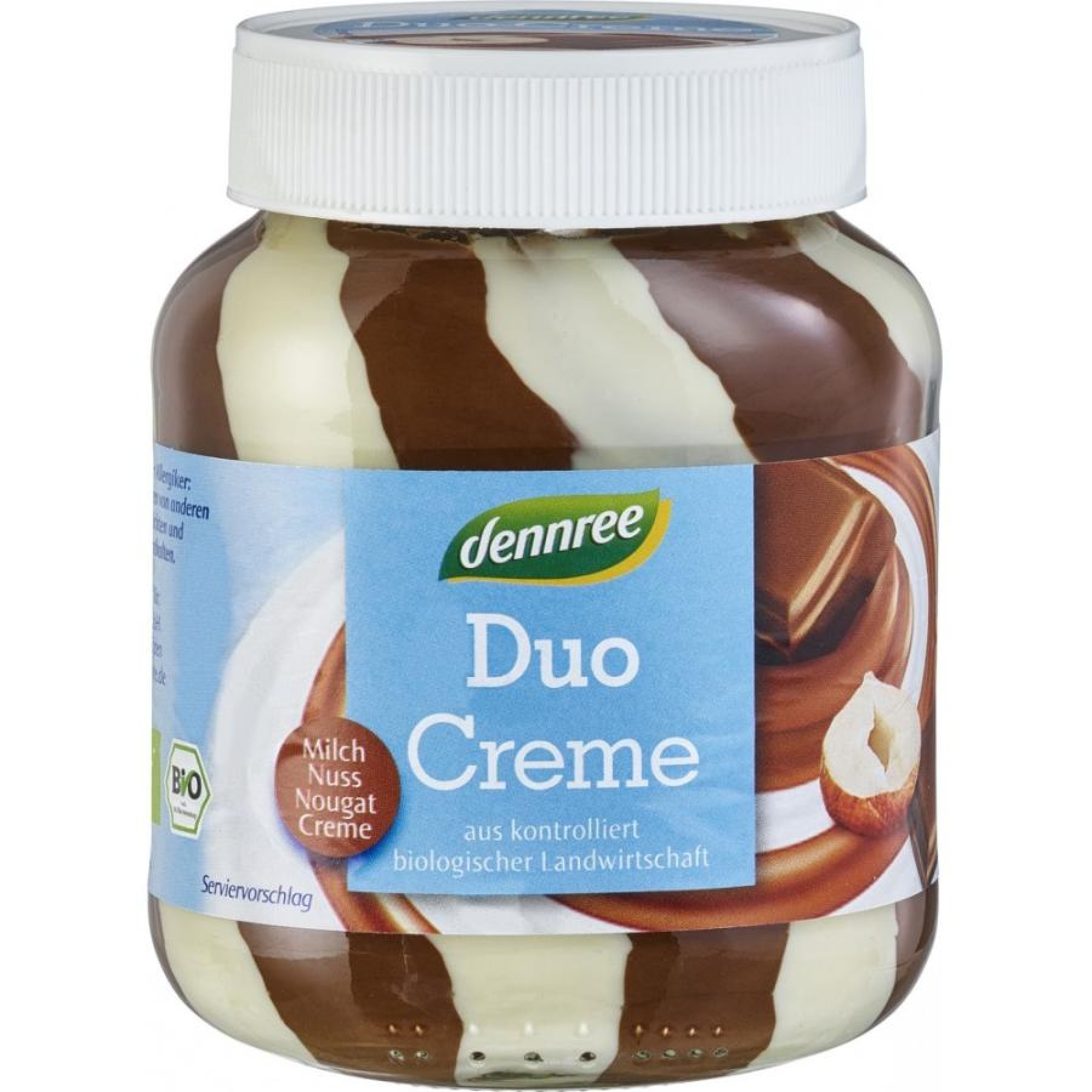 Crema duo cu alune si lapte bio - 400 g