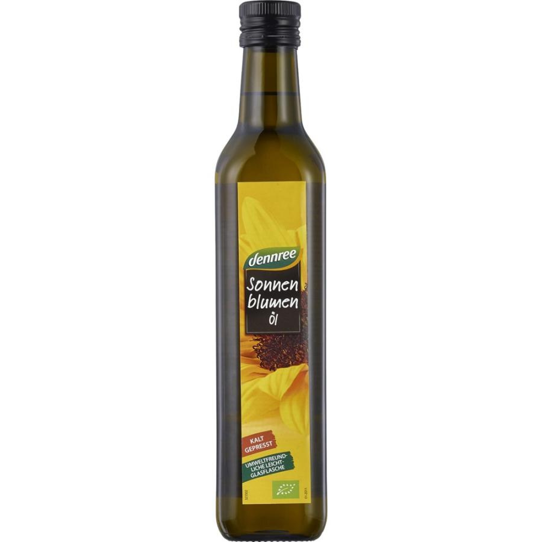 Ulei de floarea soarelui presat la rece - 500 ml