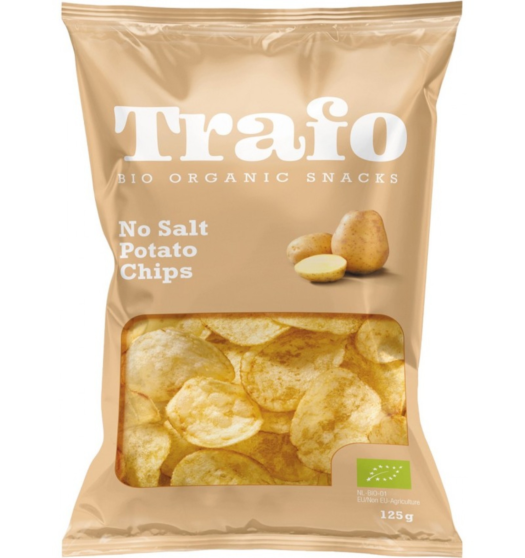 ECO/BIO Chipsuri din cartofi fara sare 125gr