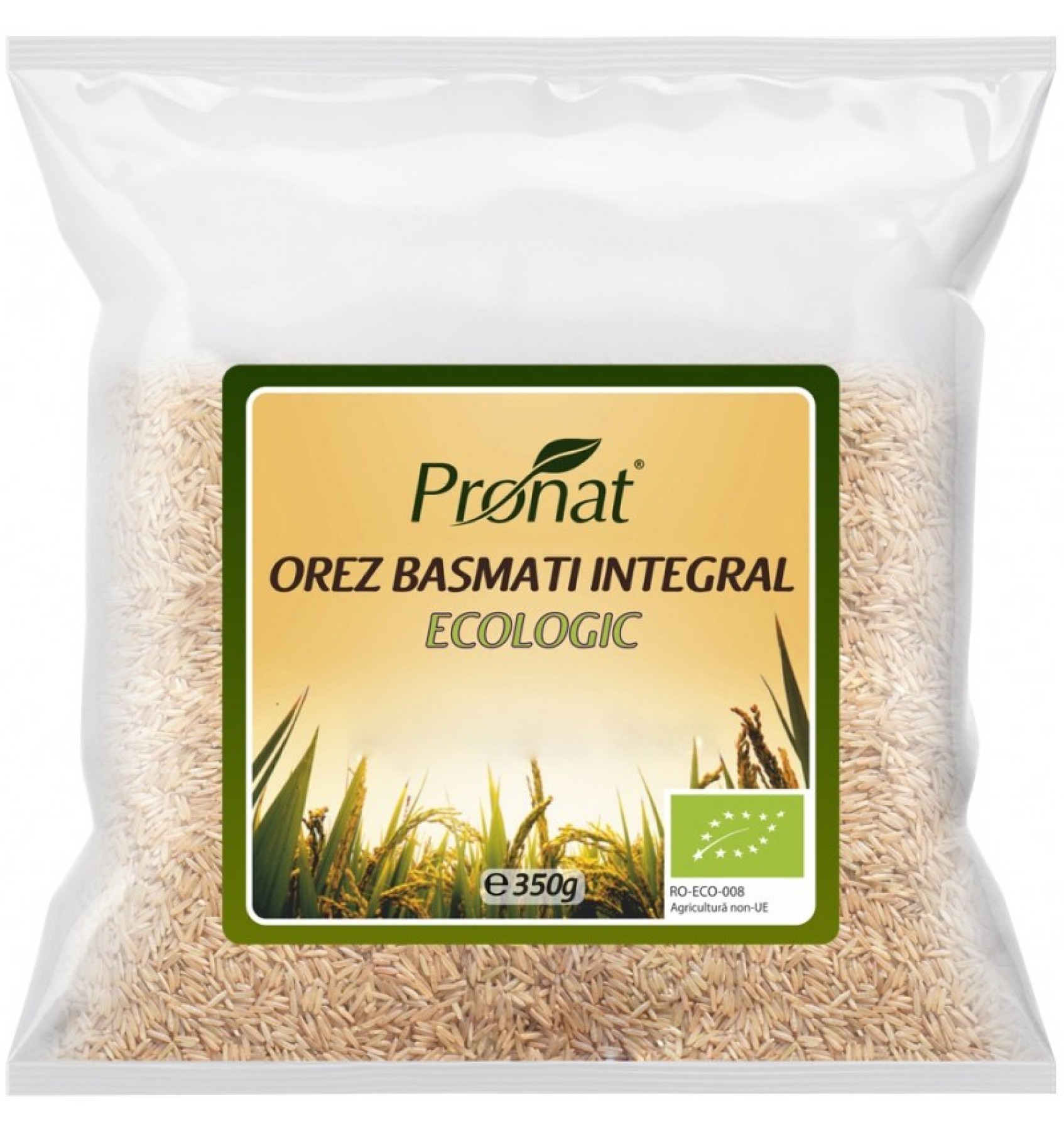 Orez integral Basmati Bio, 350 g