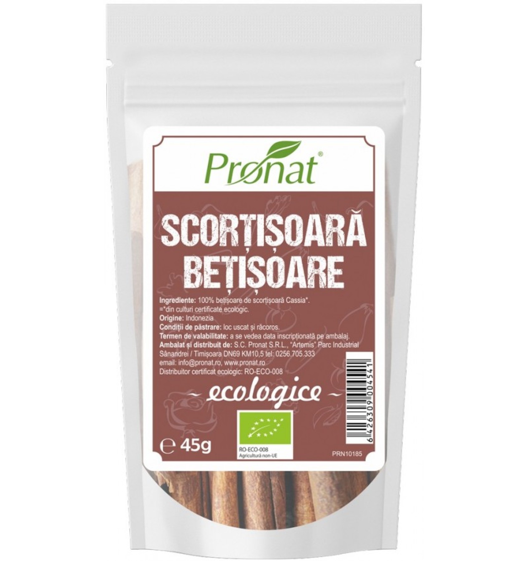 Scortisoara bio (Betisoare), 45 g