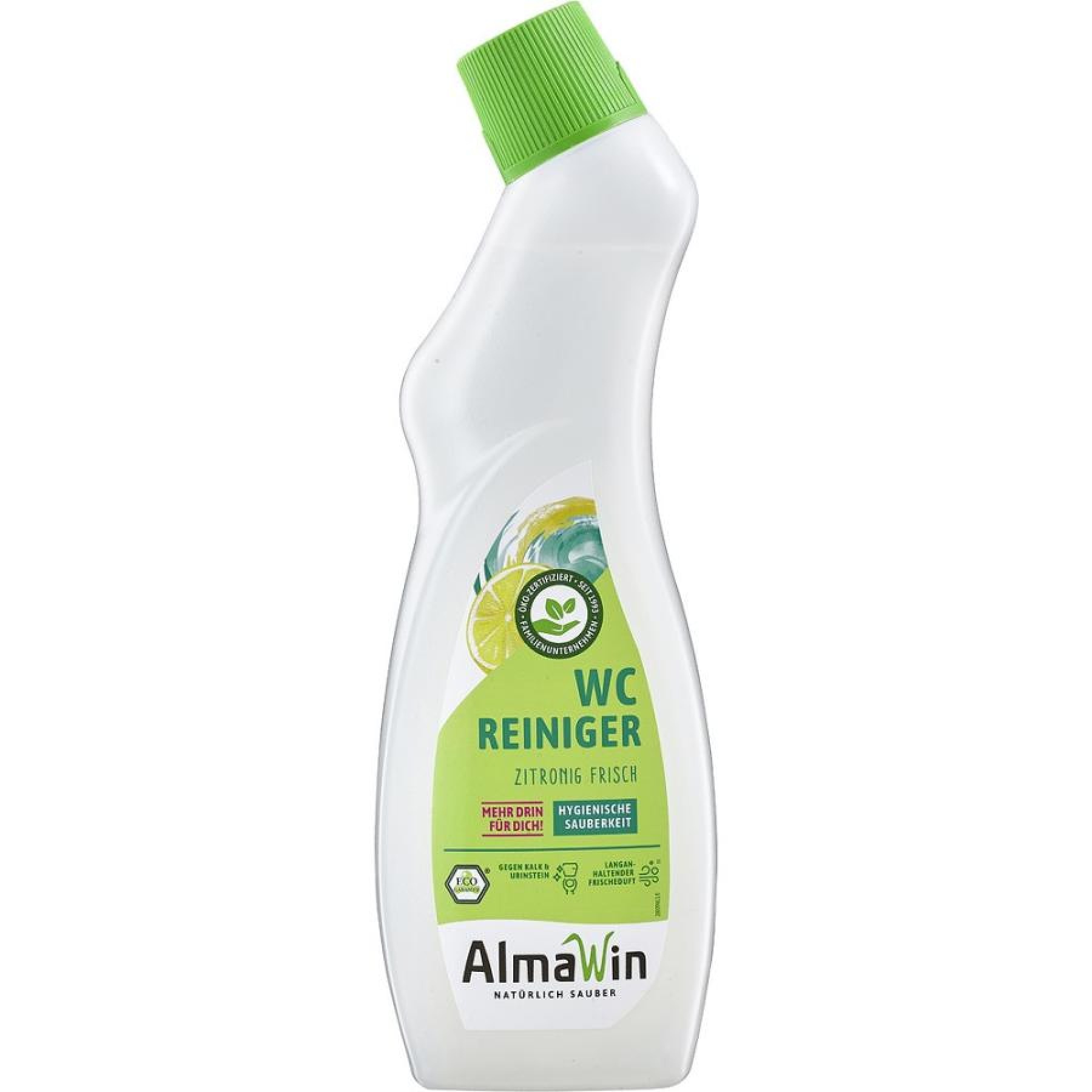 Solutie ecologica pentru curatat toaleta Lemon fresh - 750 ml