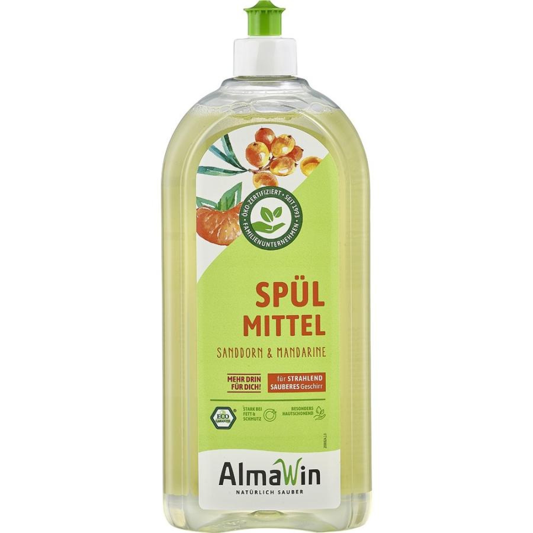 Detergent de vase concentrat cu catina si mandarine - 1 L