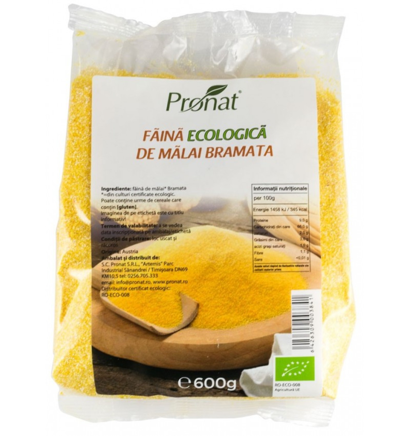 Faina bio de malai Bramata, 600g