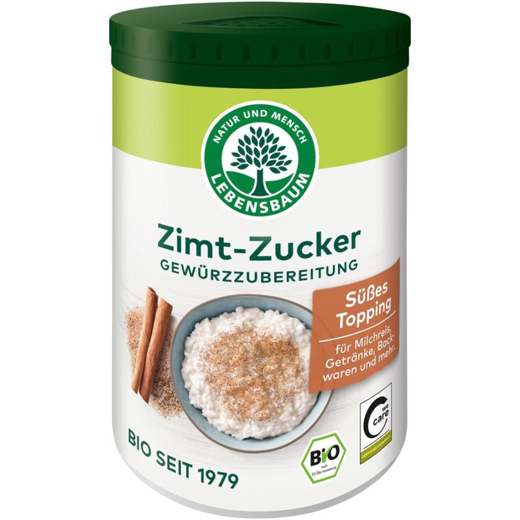 Zahar bio cu scortisoara pentru deserturi - 140 g