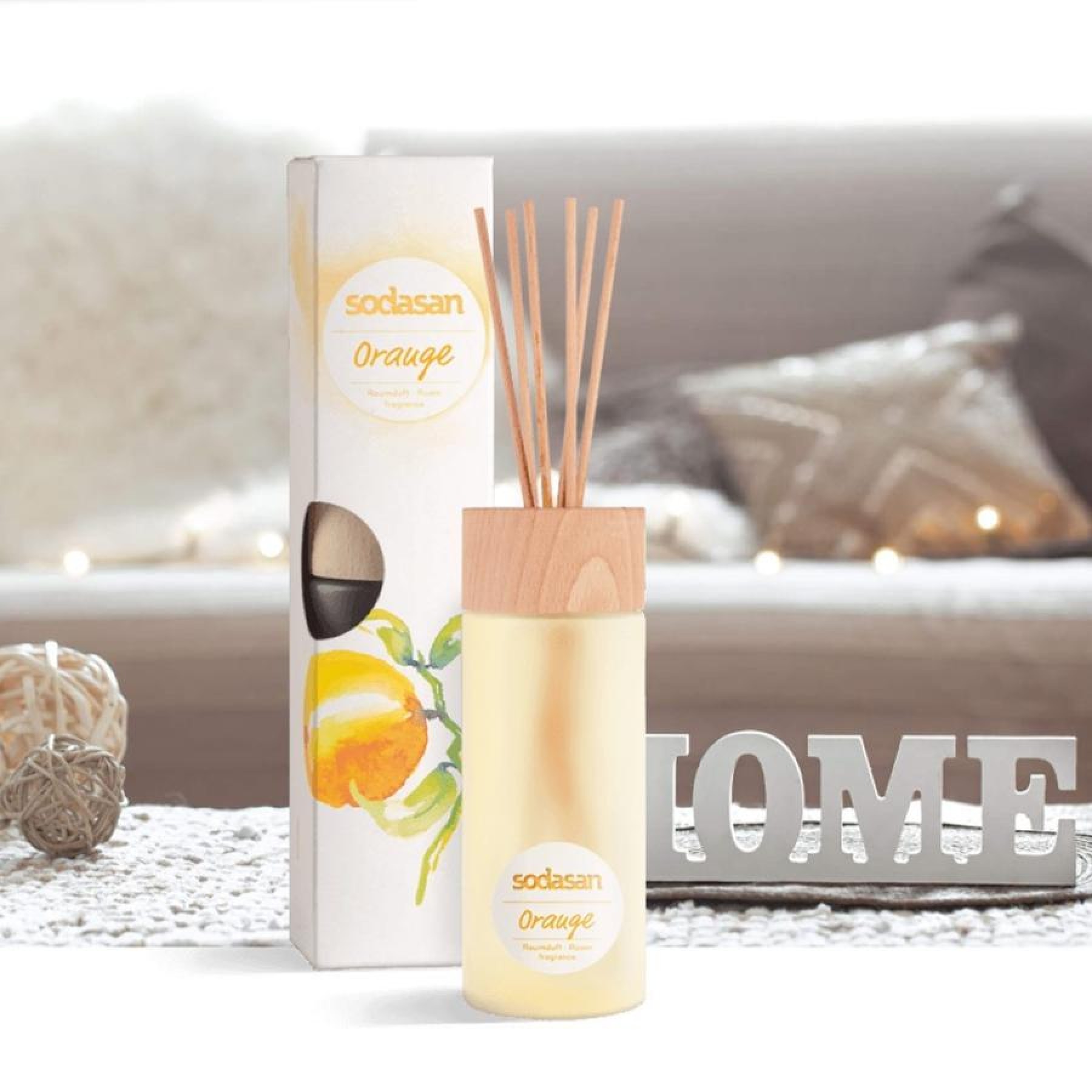 Odorizant de camera bio cu portocala - 200 ml