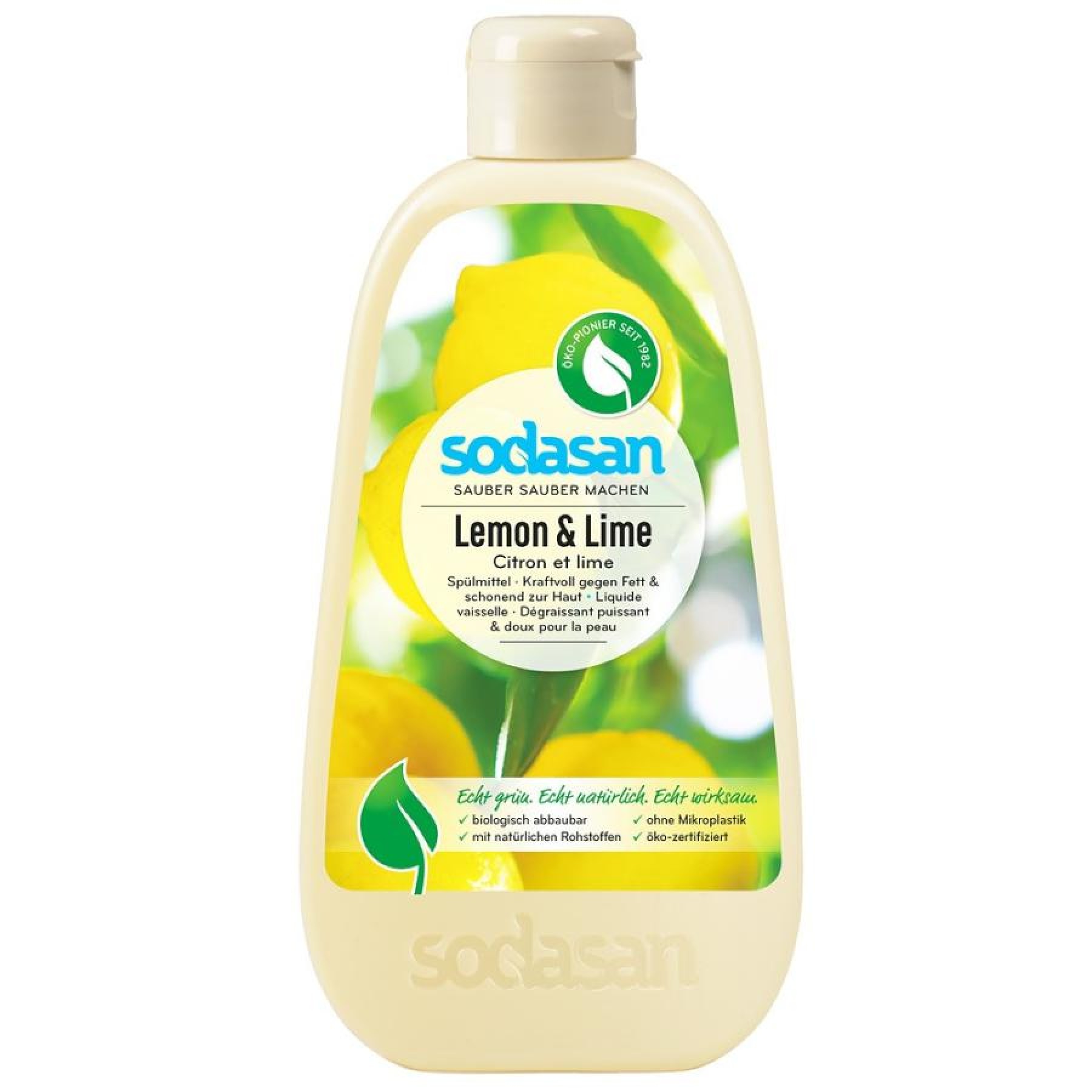 Detergent lichid de vase cu lamaie - 500 ml