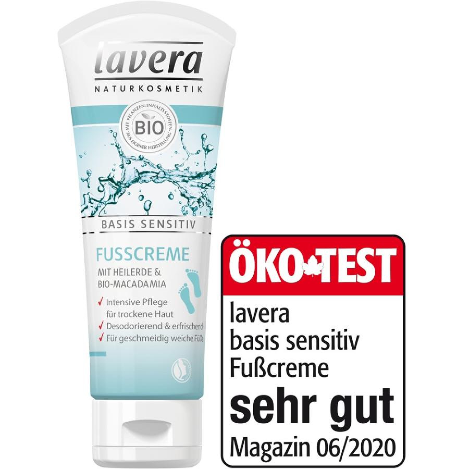 Crema pentru picioare cu macadamia - 75 ml