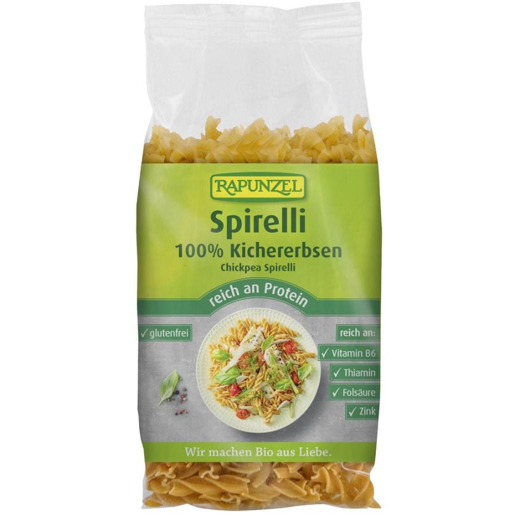 Spirelli din naut fara gluten - 300 g