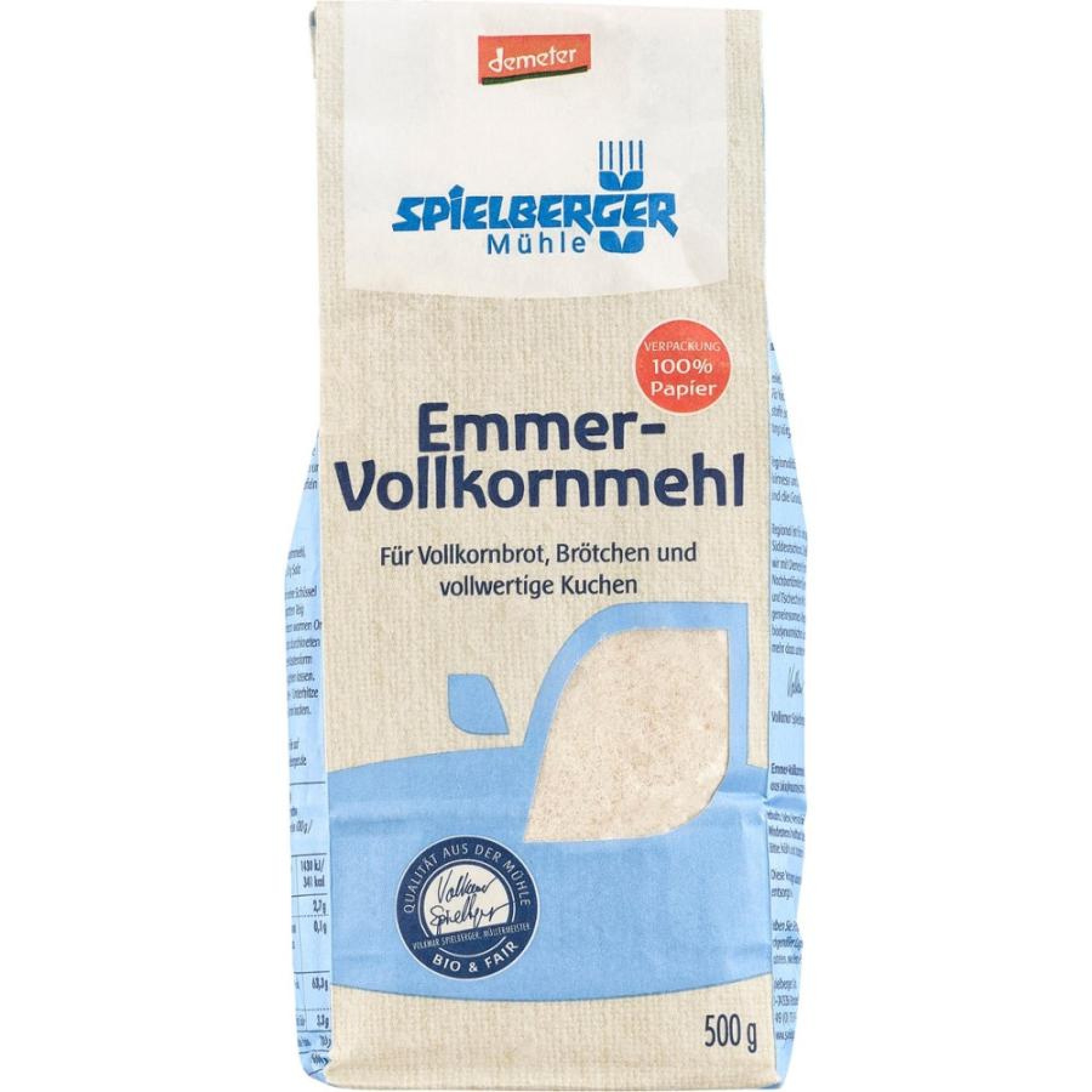 Faina integrala din emmer bio Demeter - 500 g