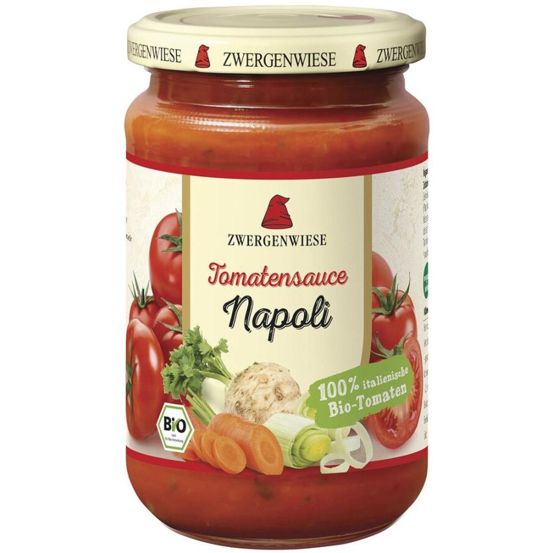 Sos bio de tomate ecologice Napoli - 340 ml