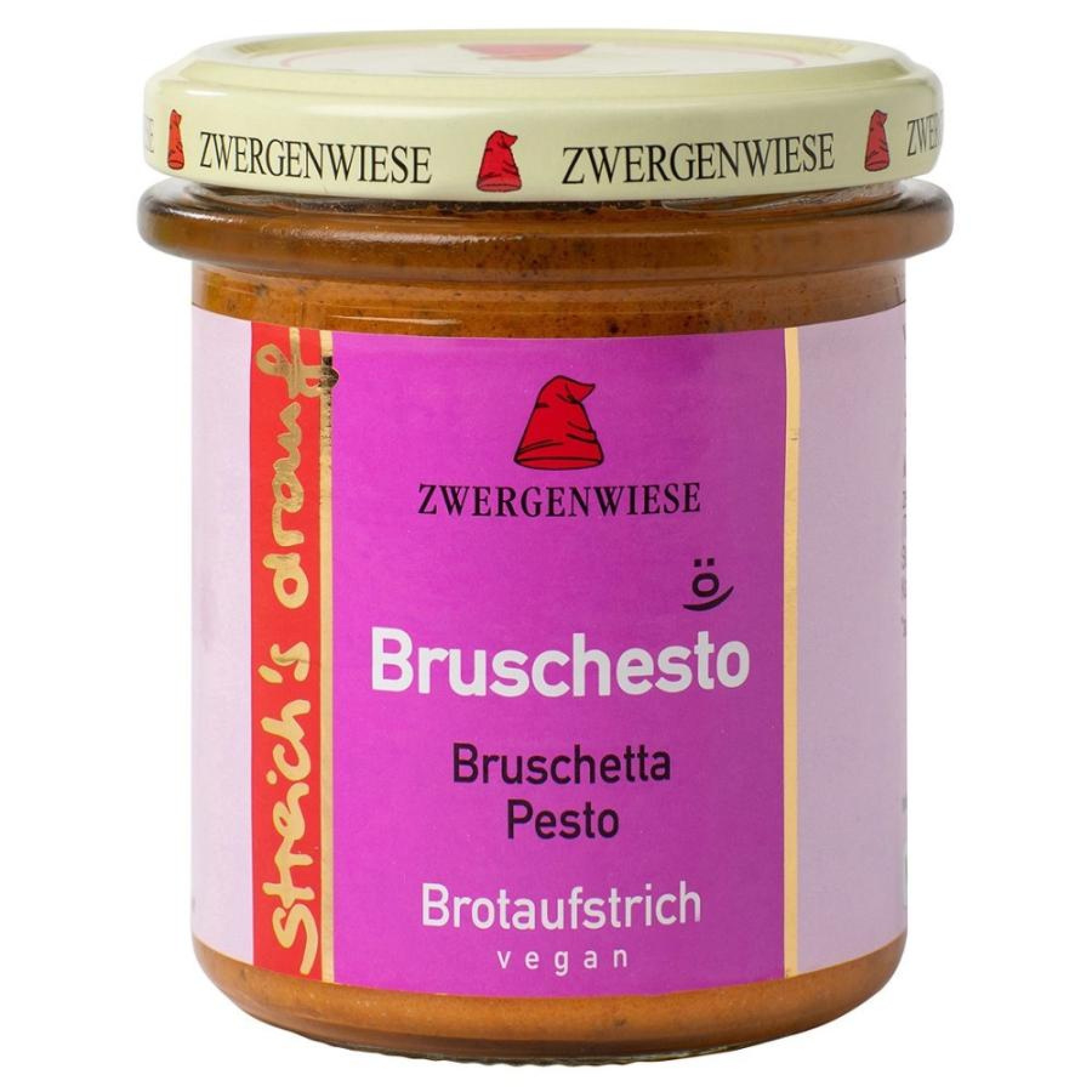 Crema tartinabila BIO vegetala Bruschetta pesto, 160 g ZWERGENWIESE